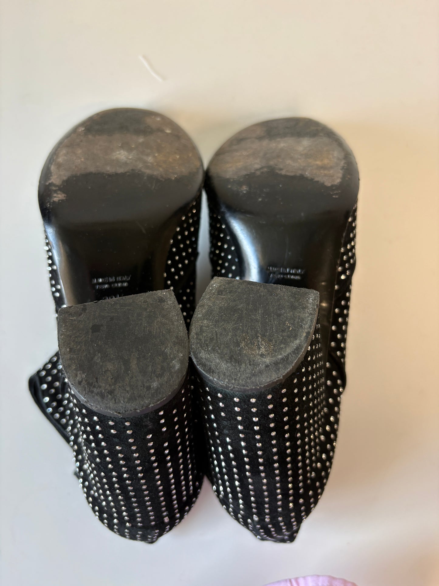 Laurence Dacade Silver Studded Ankle Boots