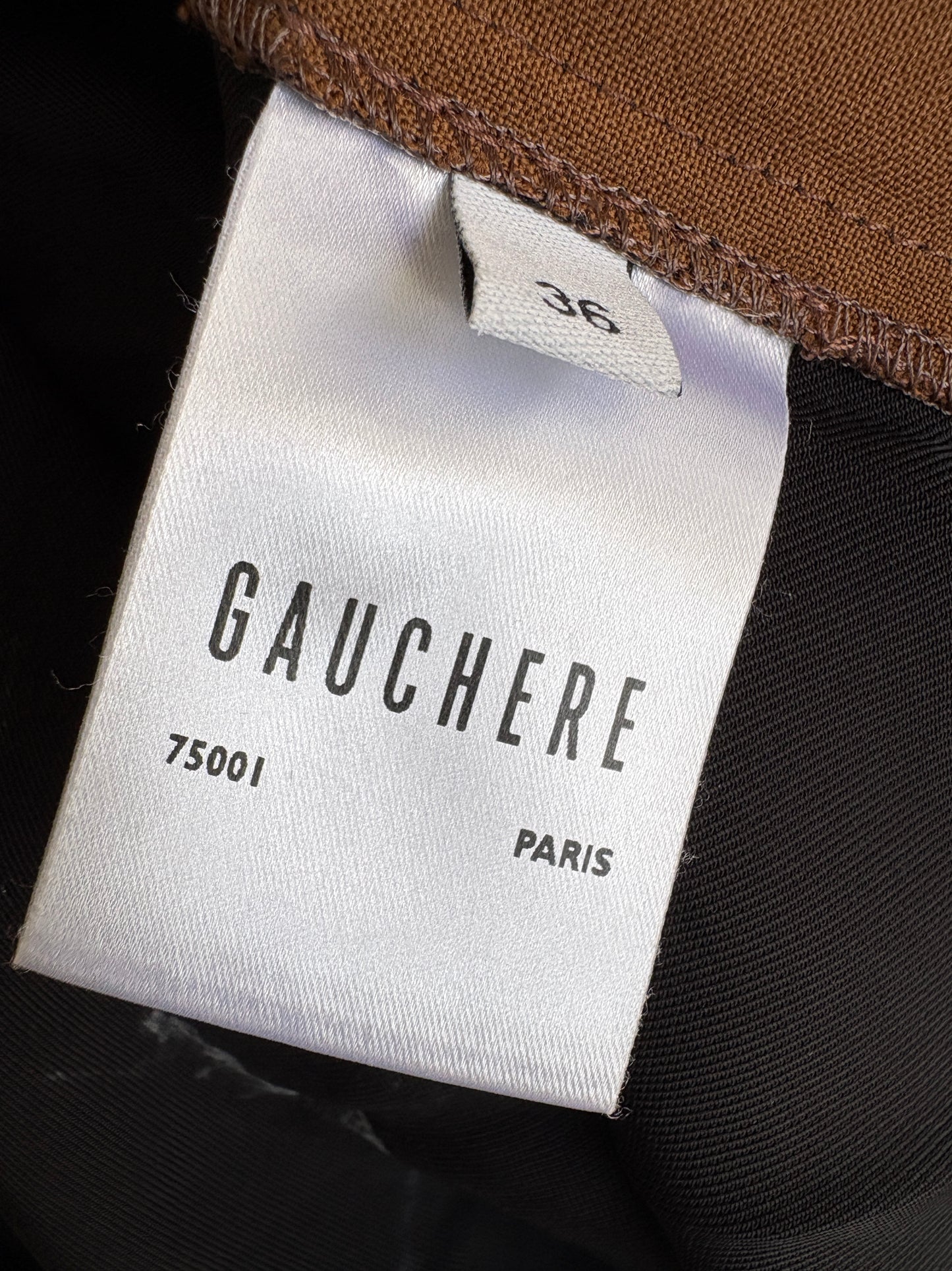 Gauchere Thioro Two Tone Wool Blend Shirt