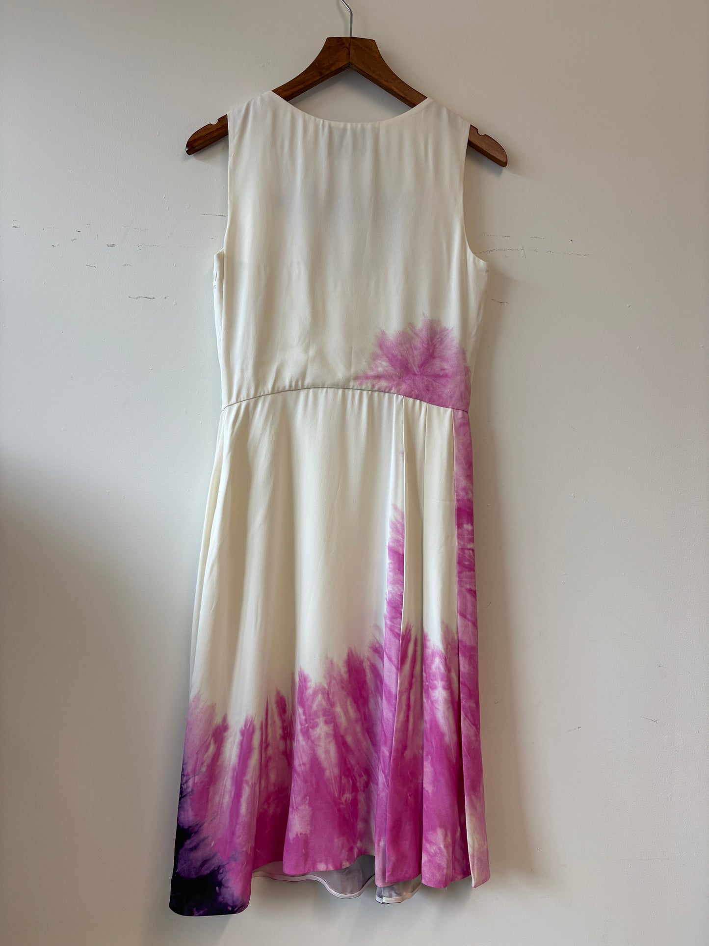 Prada Pink And White Tie Dye Knee Length dress