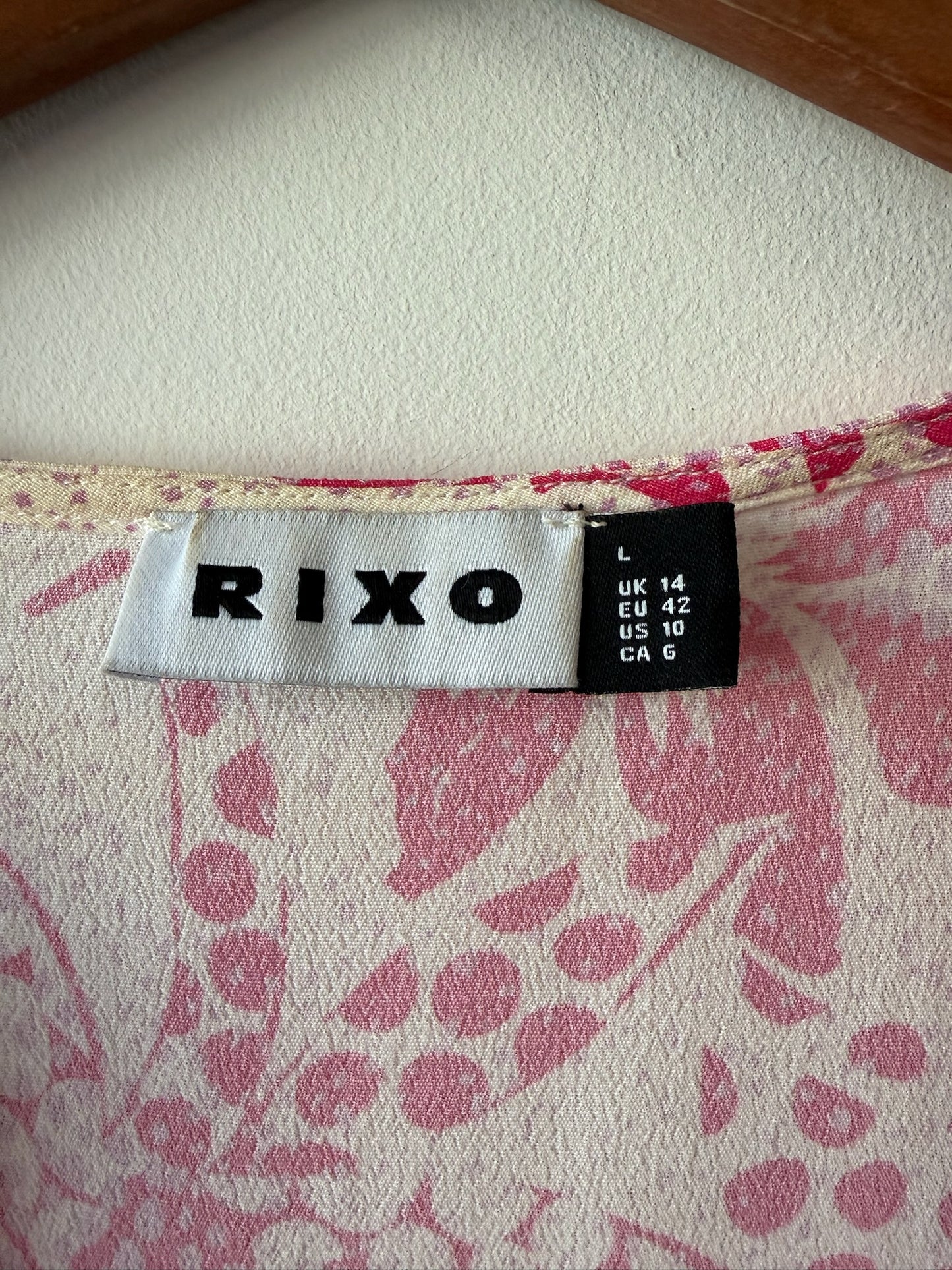 Rixo Pink Blouse With Lace