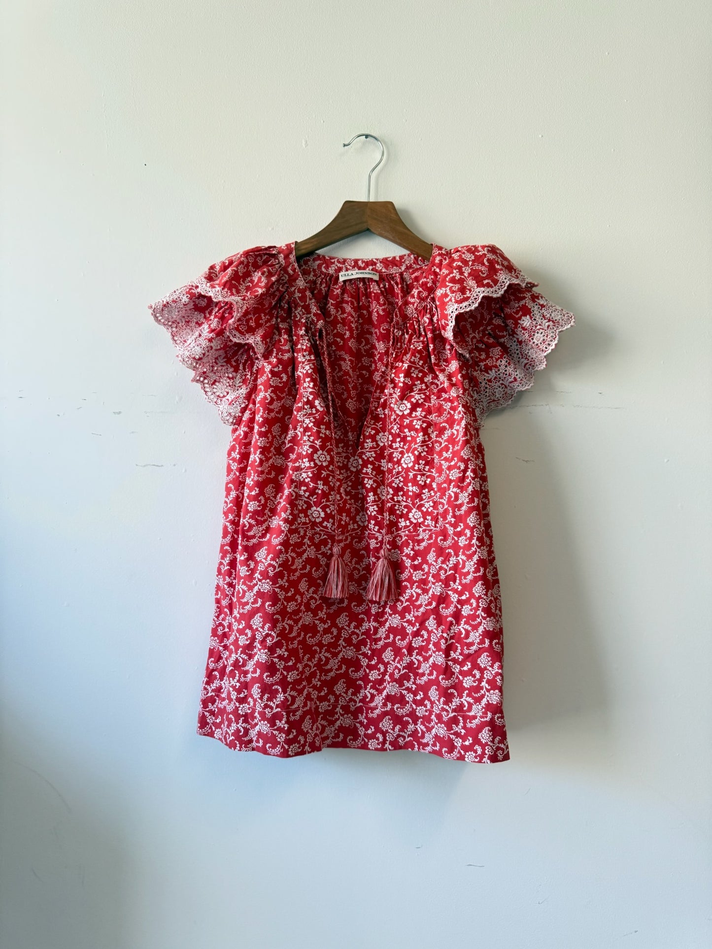 Ulla Johnson Red Elm Cotton Blouse