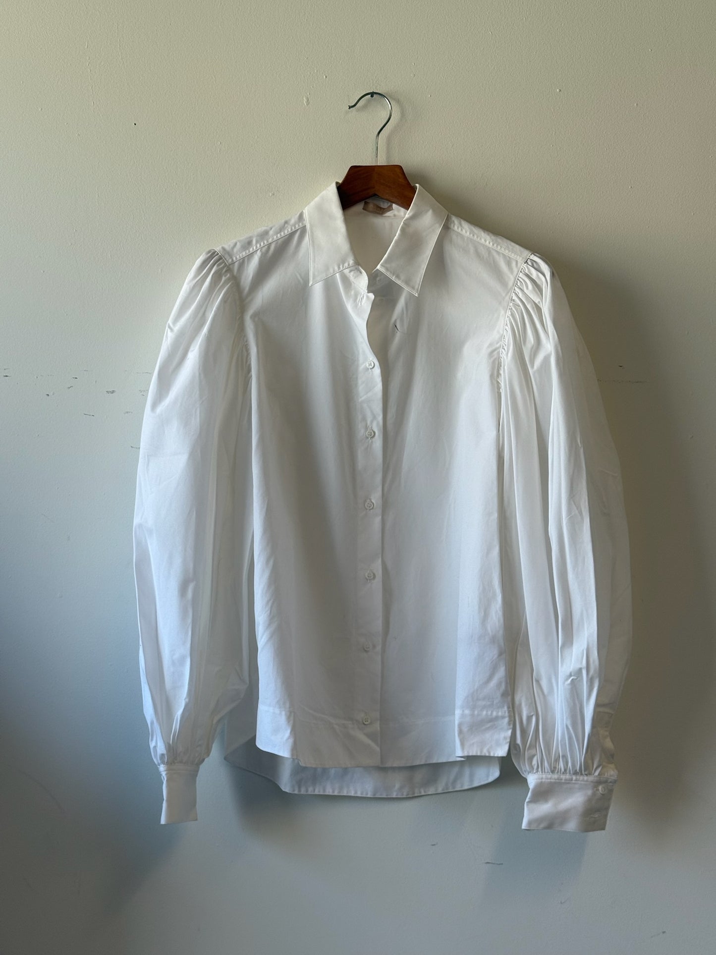 Alaia White Cotton Shirt