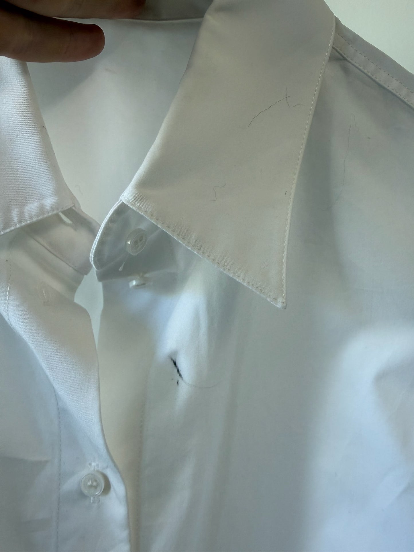 Alaia White Cotton Shirt