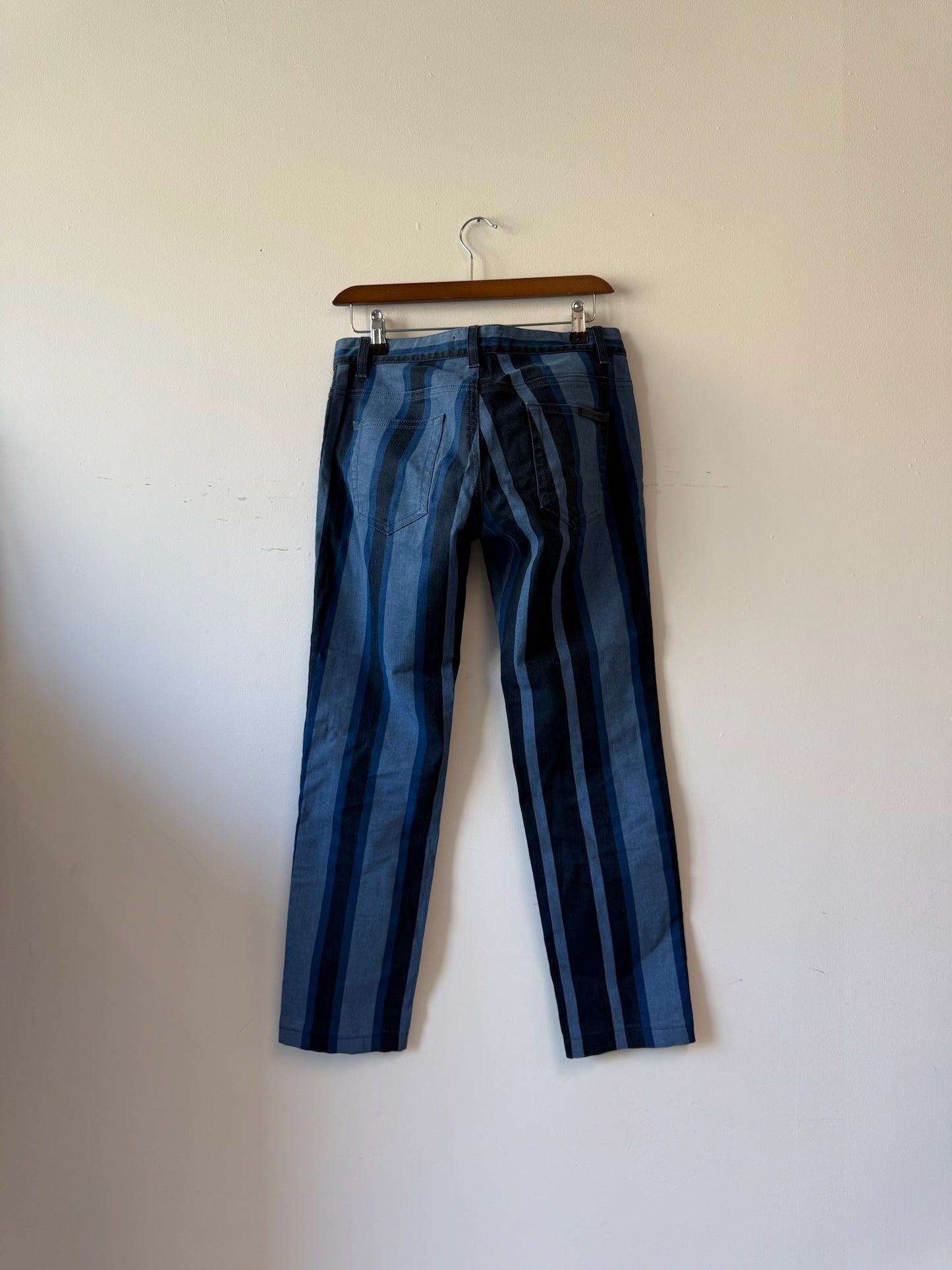 Dolce & Gabbana Blue Stripe Jeans