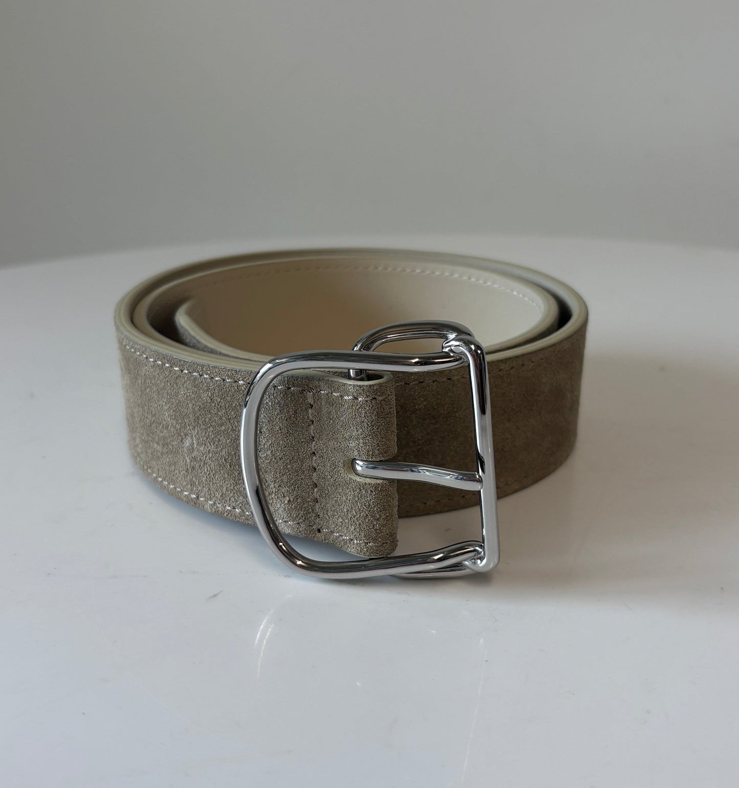 Toteme Swirl Suede Belt