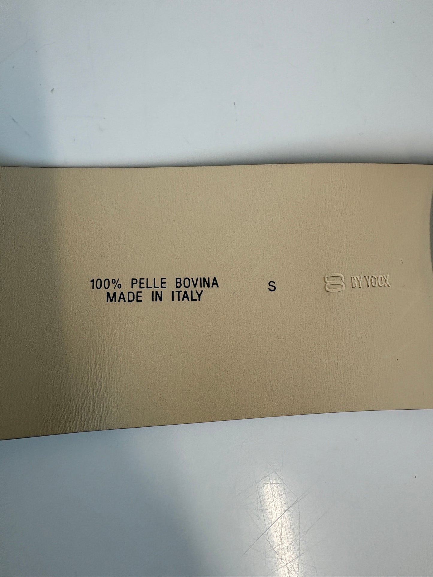Yoox Brown Leather Waist Belt