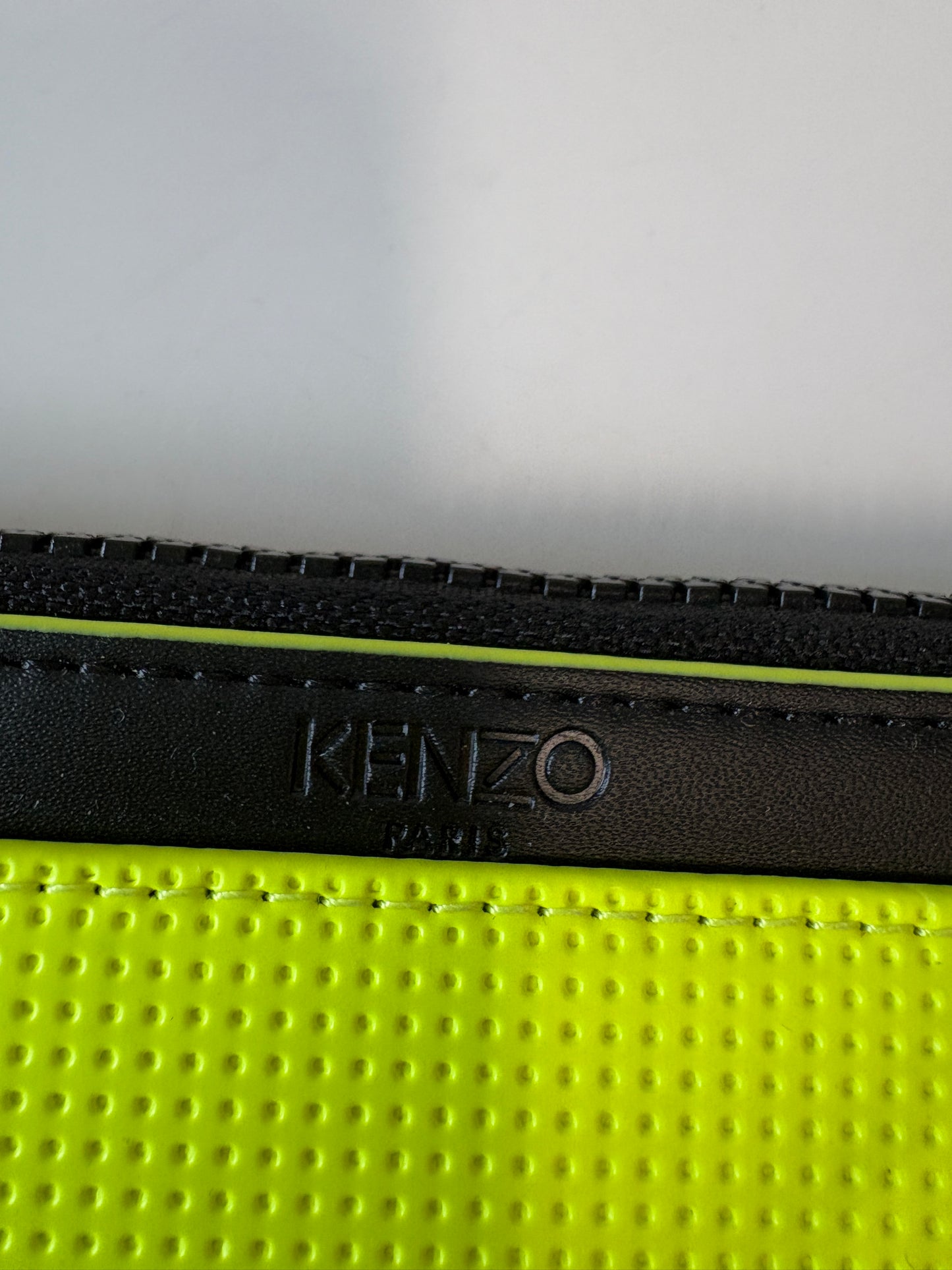 Kenzo Pouch Neon Yellow