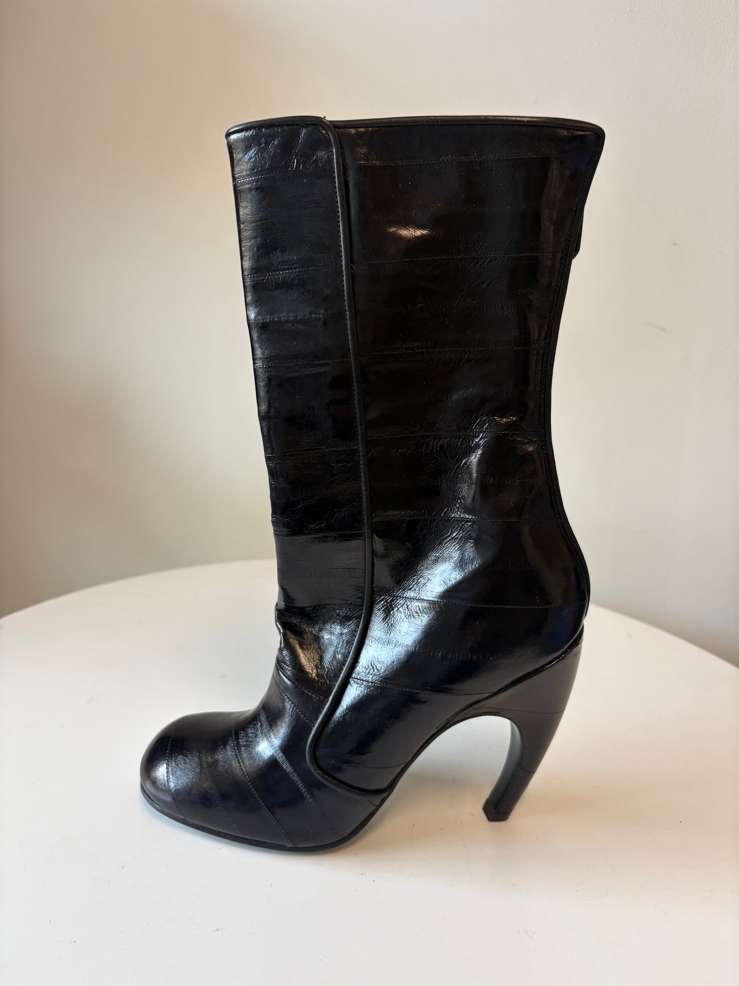 Givenchy Black Heeled Leather Boots