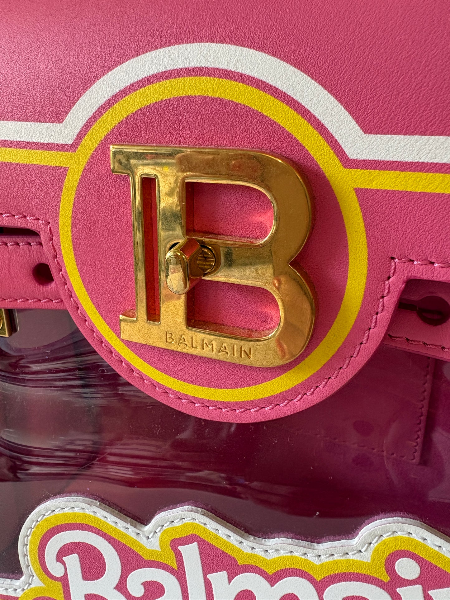 Balmain B Buzz Pink Barbie Bag