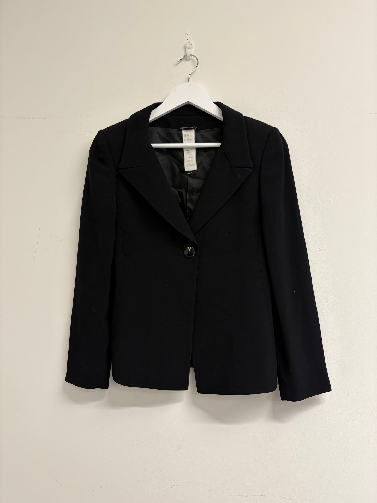 Gianni Versace Black Wool Trouser Suit (pre-owned)