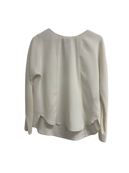 Ralph Lauren White Long Sleeve Blouse (pre-owned)