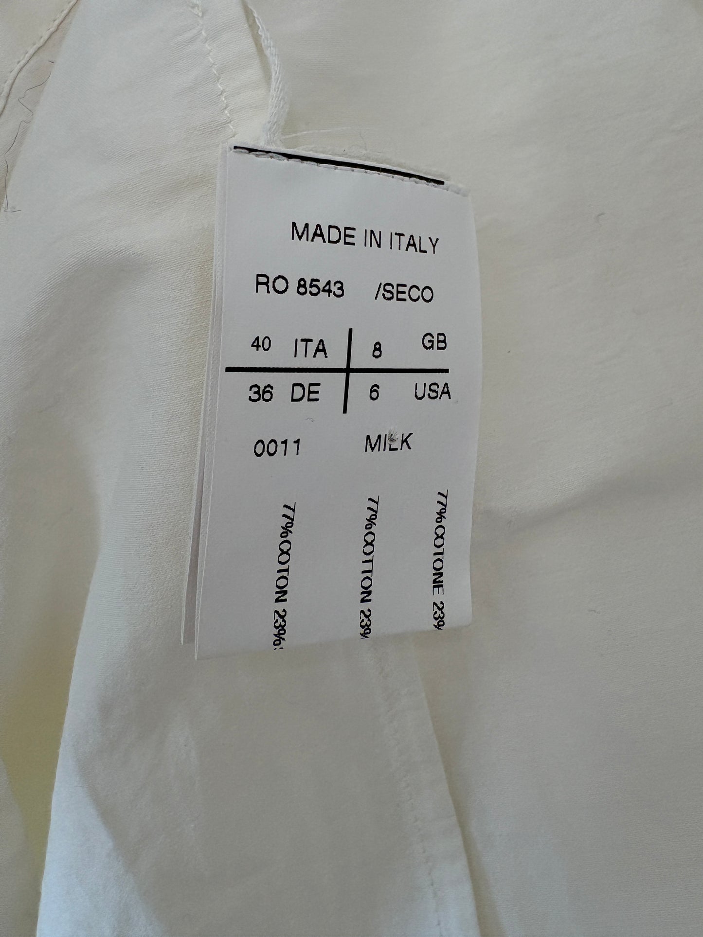 Rick Owens White Chalice Cotton Maxi Dress