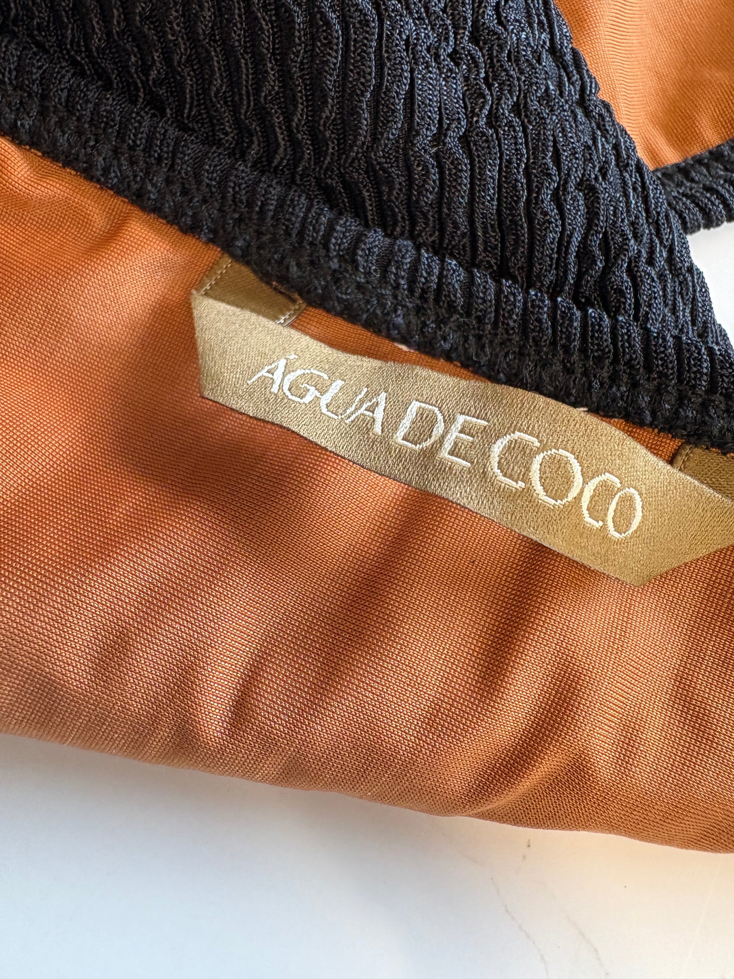 Agua De Coco El Mar Black Bikini