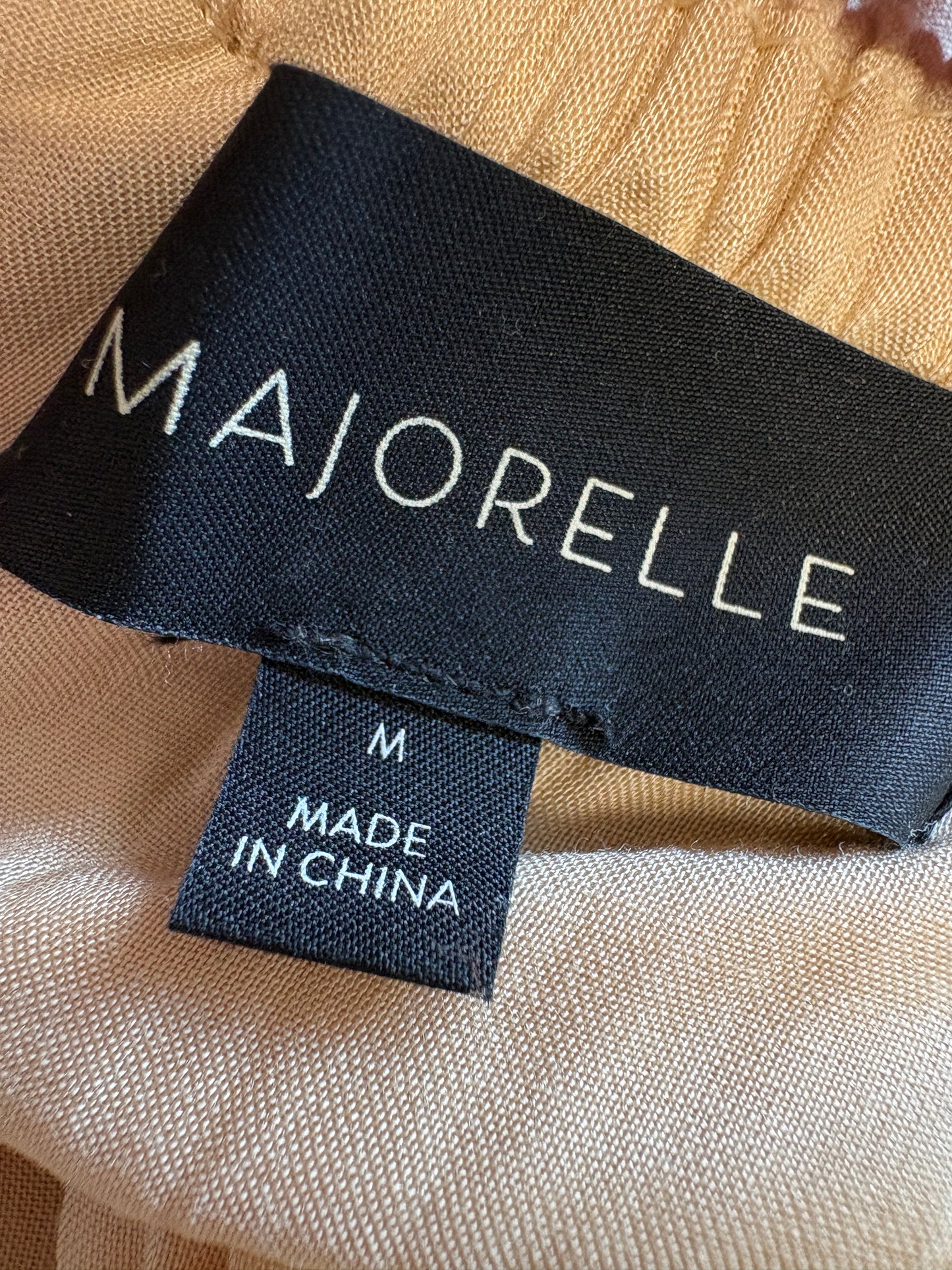 Majorelle Vanna Beige Midi Dress