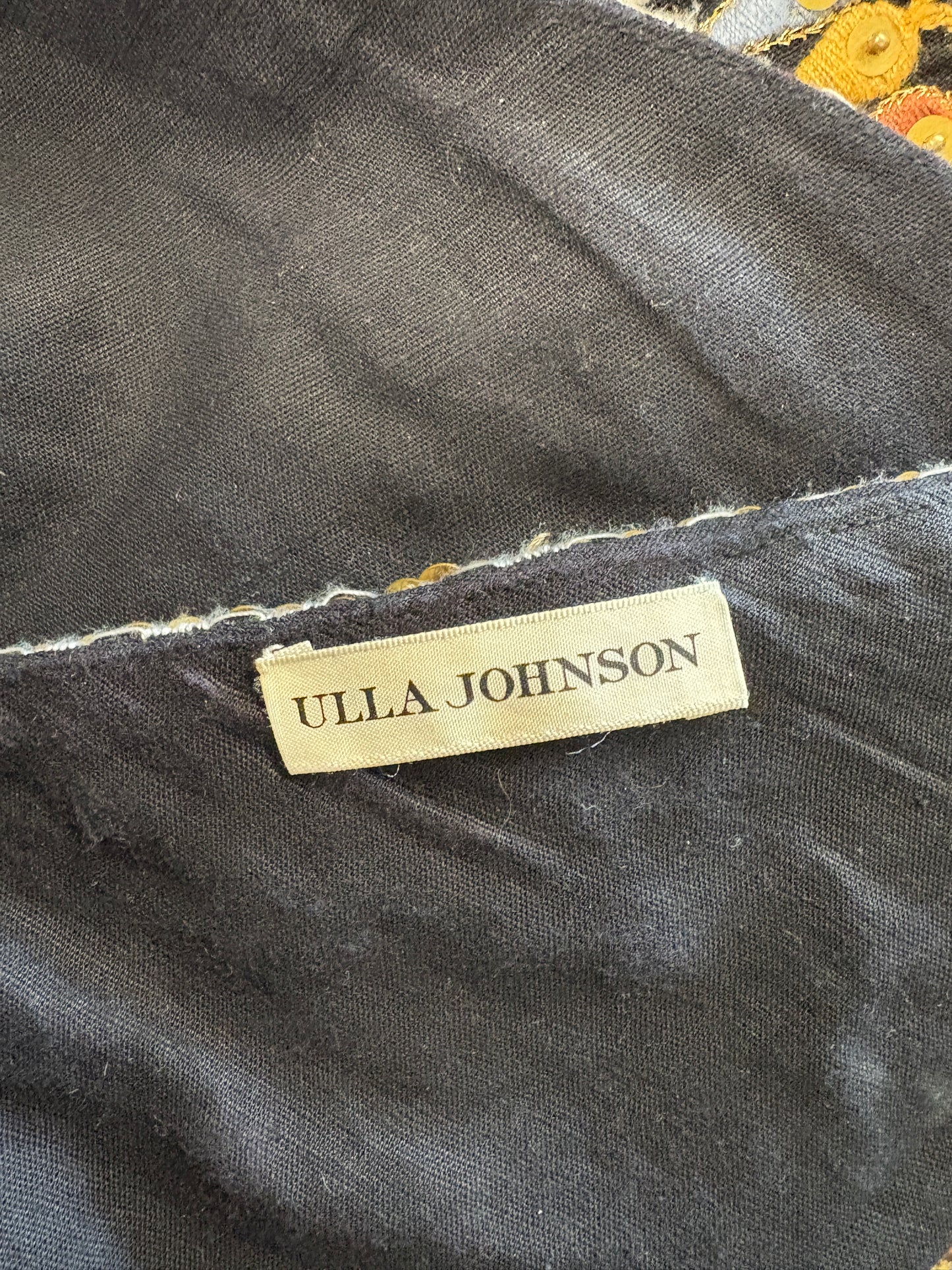 Ulla Johnson Priya Embellished Linen Dress