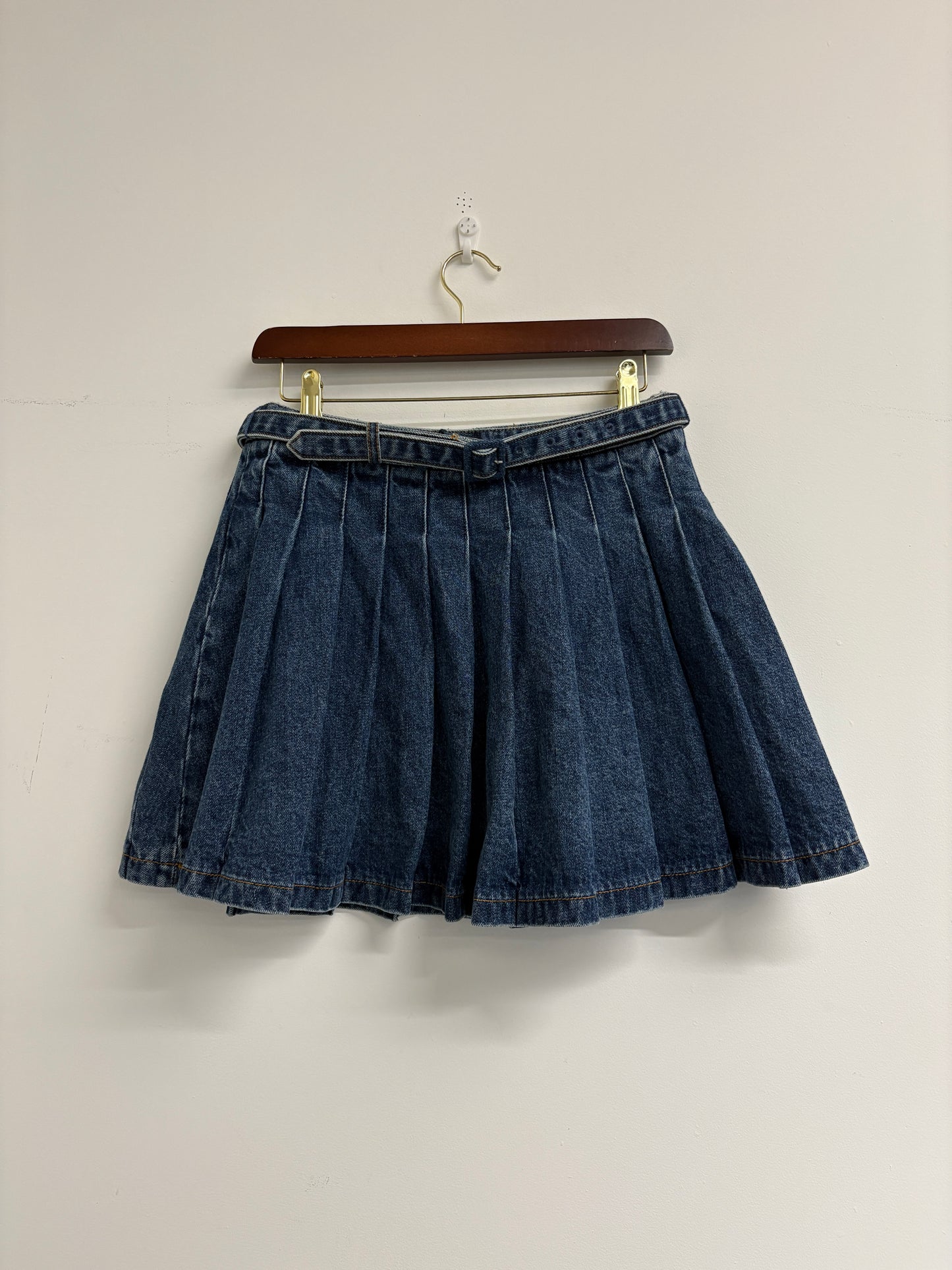 Self-Portrait Blue Denim Jacket And Mini Skirt