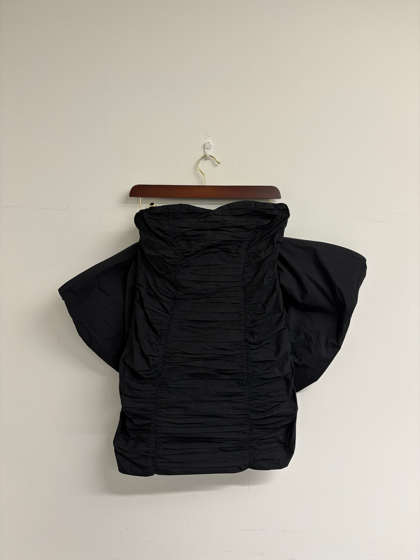 Rotate Catalina Black Bow Mini Dress