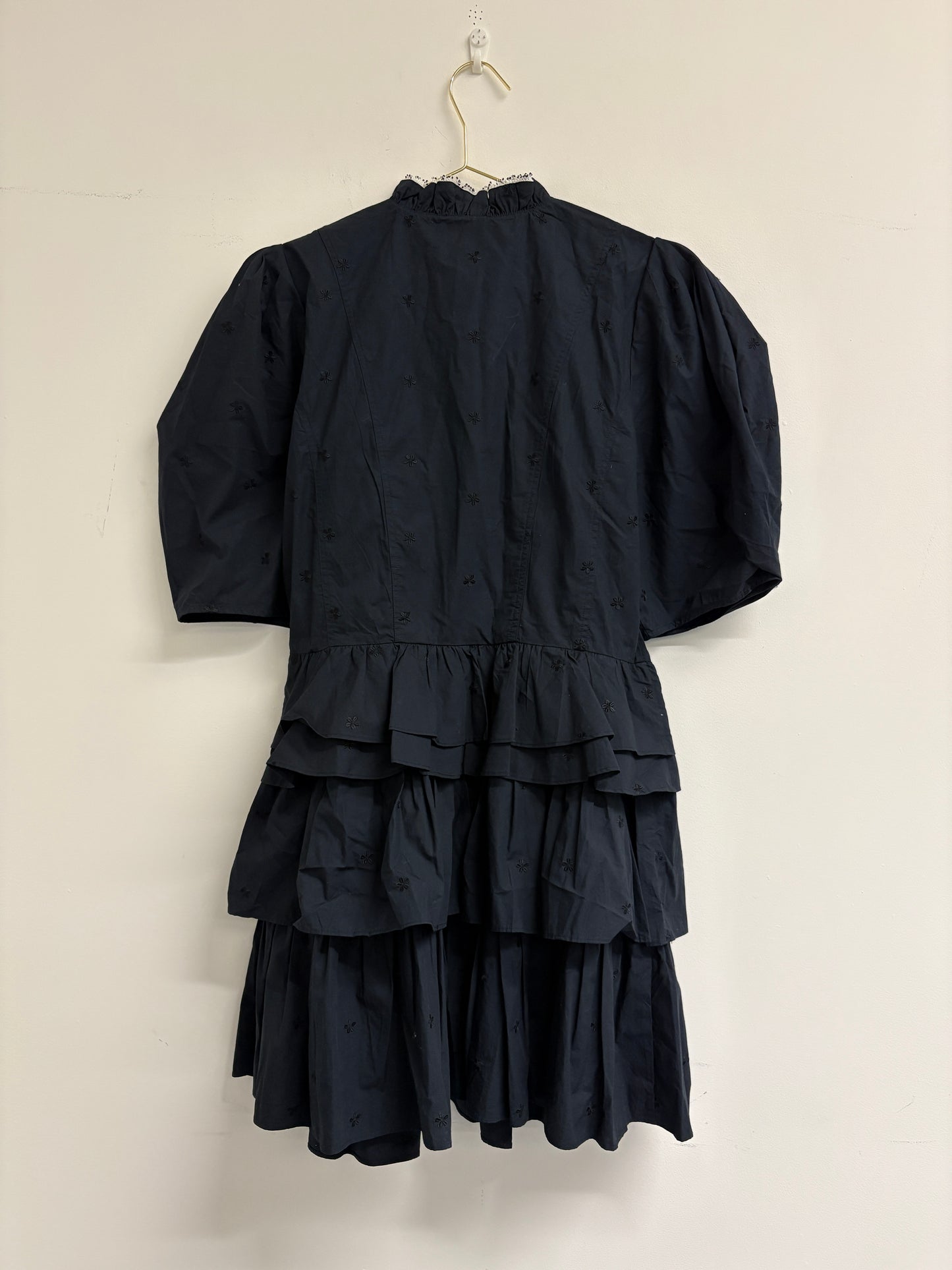 Ulla Johnson Linnea Black Mini Dress