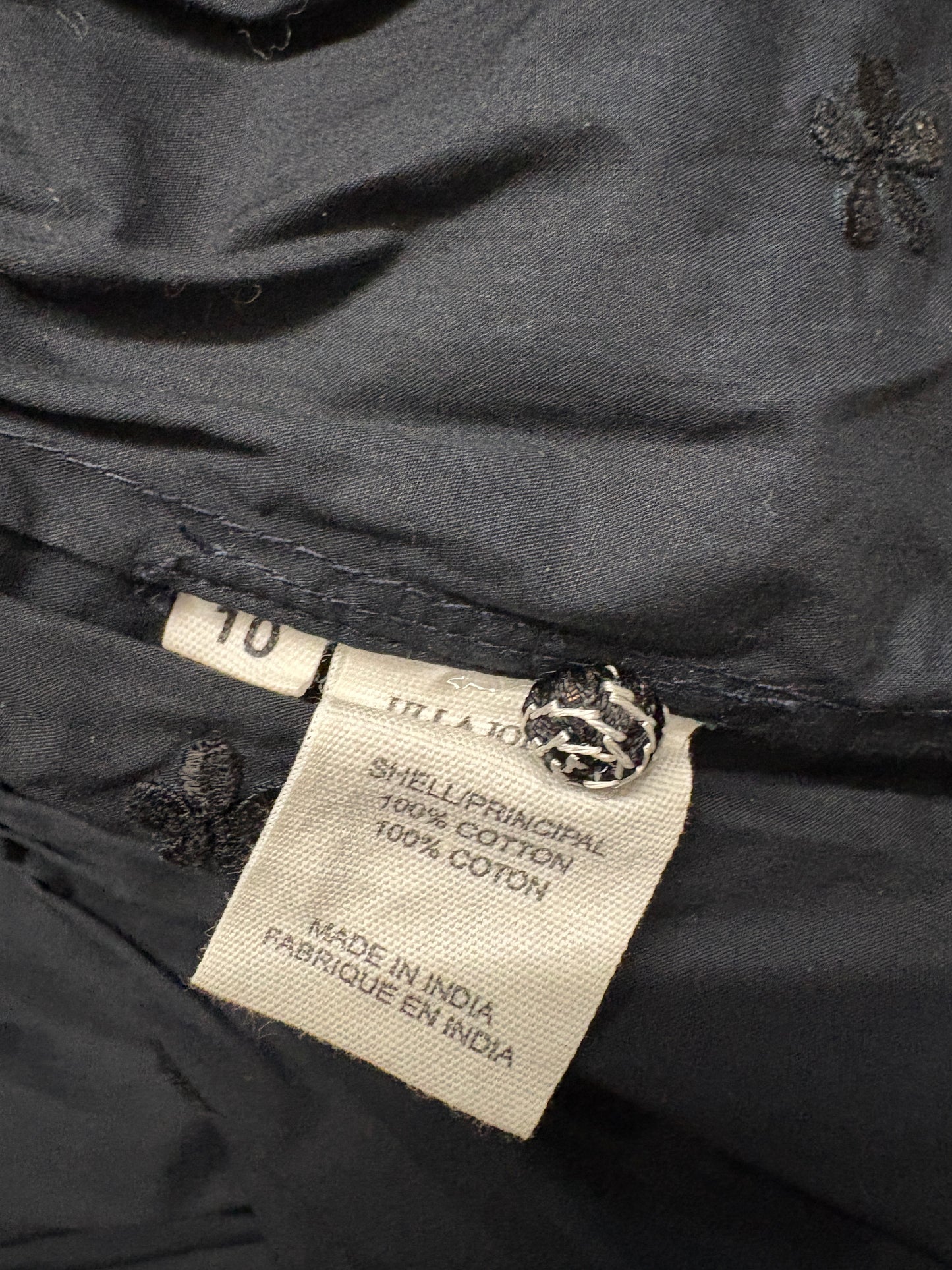 Ulla Johnson Linnea Black Mini Dress