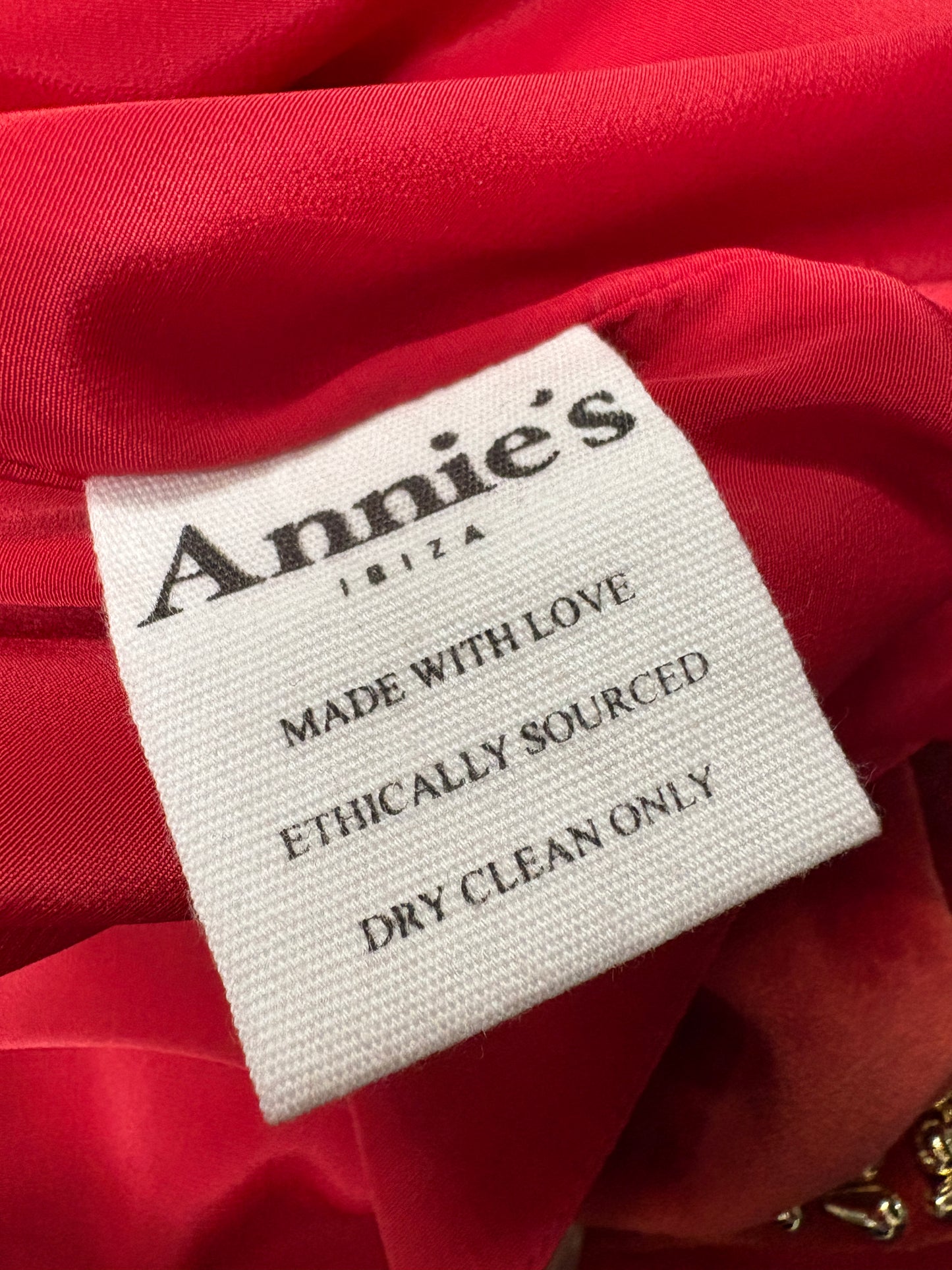 Annie's Ibiza Red Martini Dress