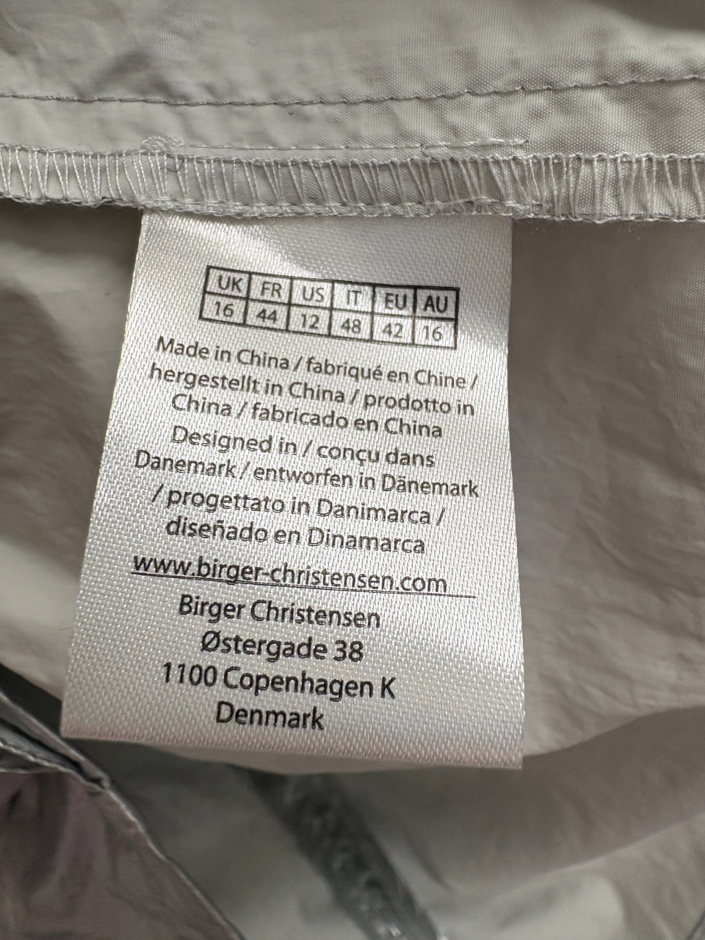 Rotate Birger Christensen Lame Silver Puff Sleeve Dress