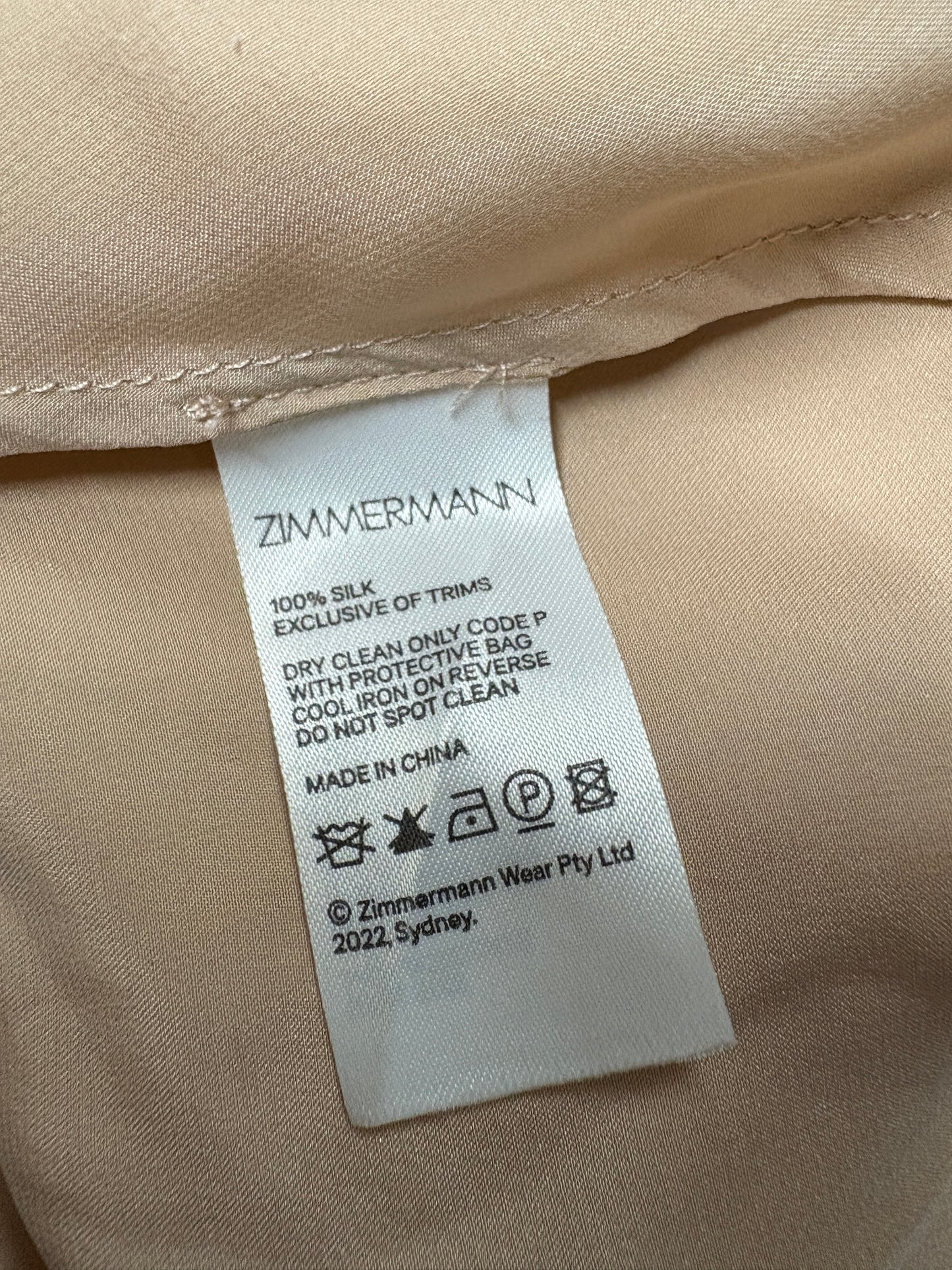 Zimmermann Silk Wrap Dress