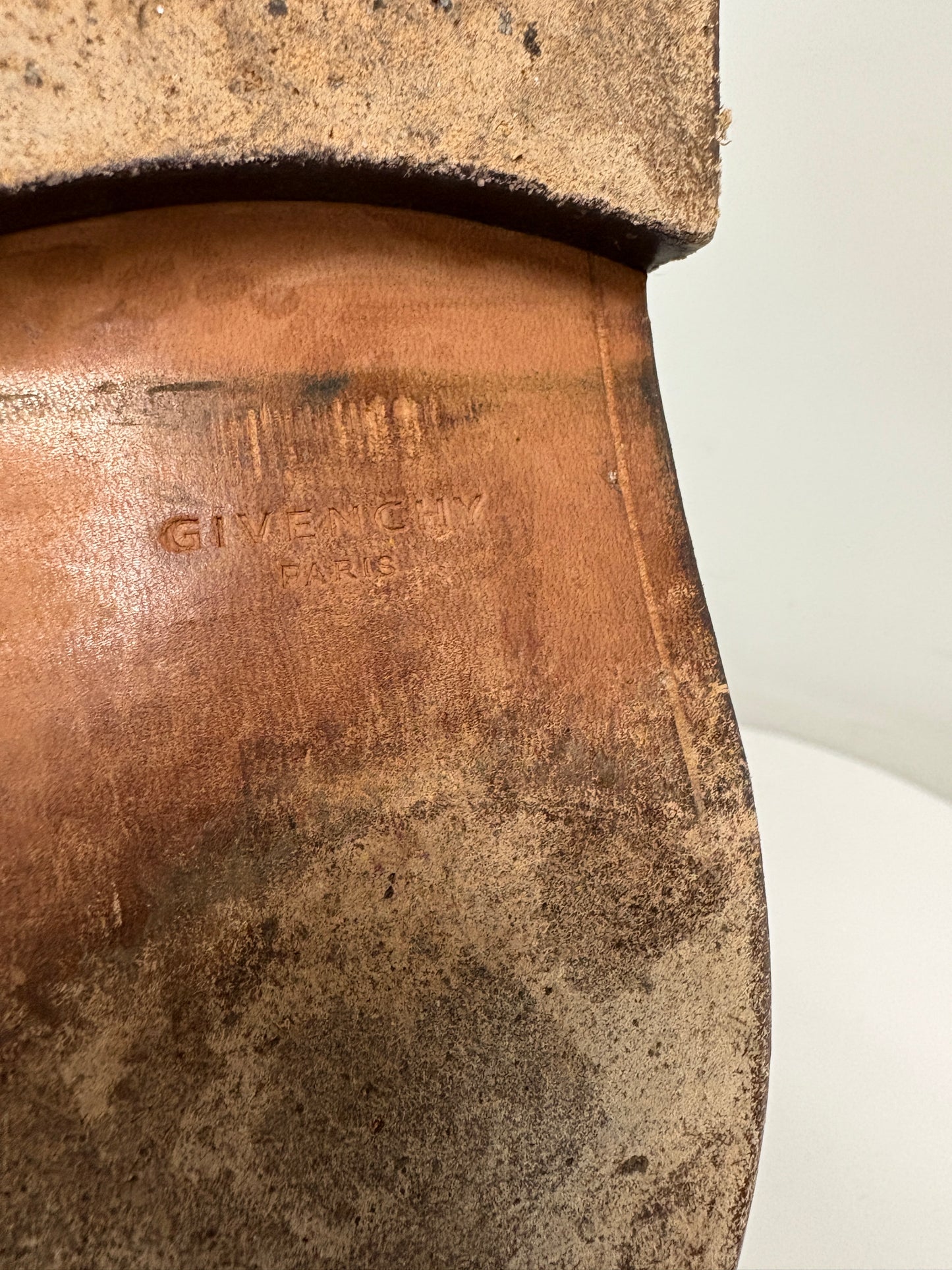 Givenchy Elegant Black Studded Leather Ankle Boots