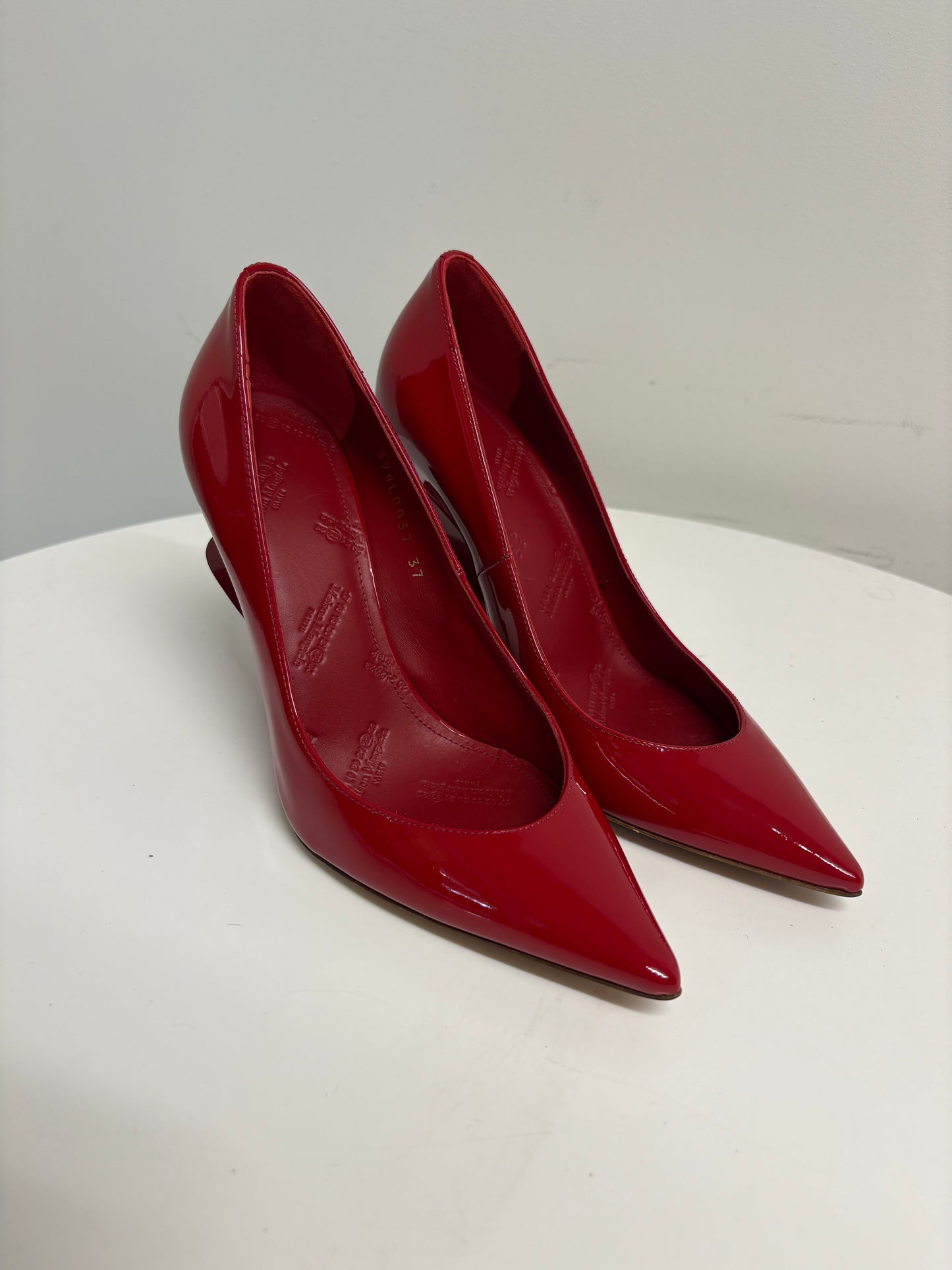 Maison Margiela Red Ghost Kitten Heels