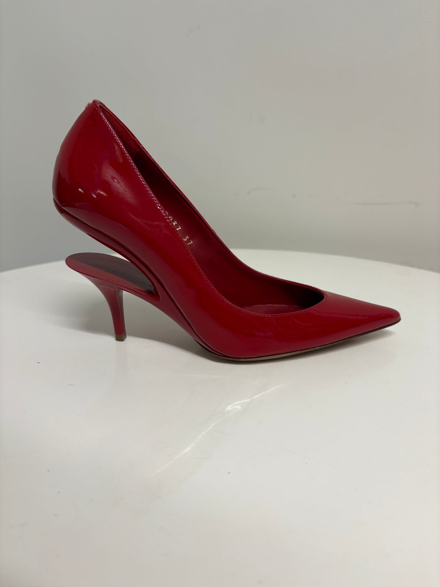 Maison Margiela Red Ghost Kitten Heels