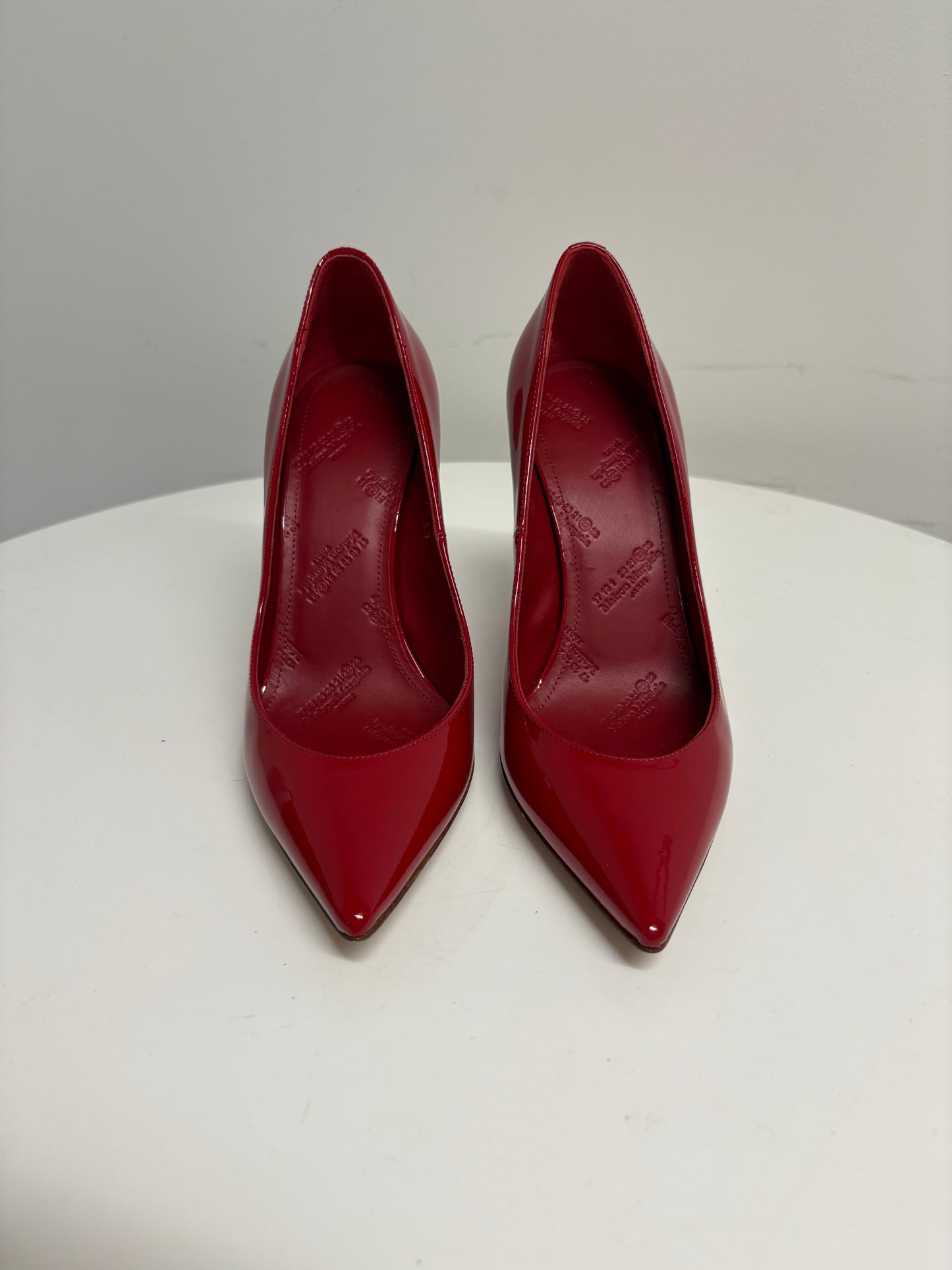 Maison Margiela Red Ghost Kitten Heels