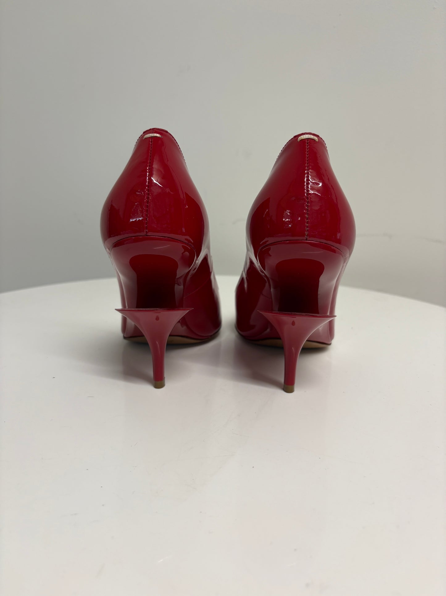 Maison Margiela Red Ghost Kitten Heels