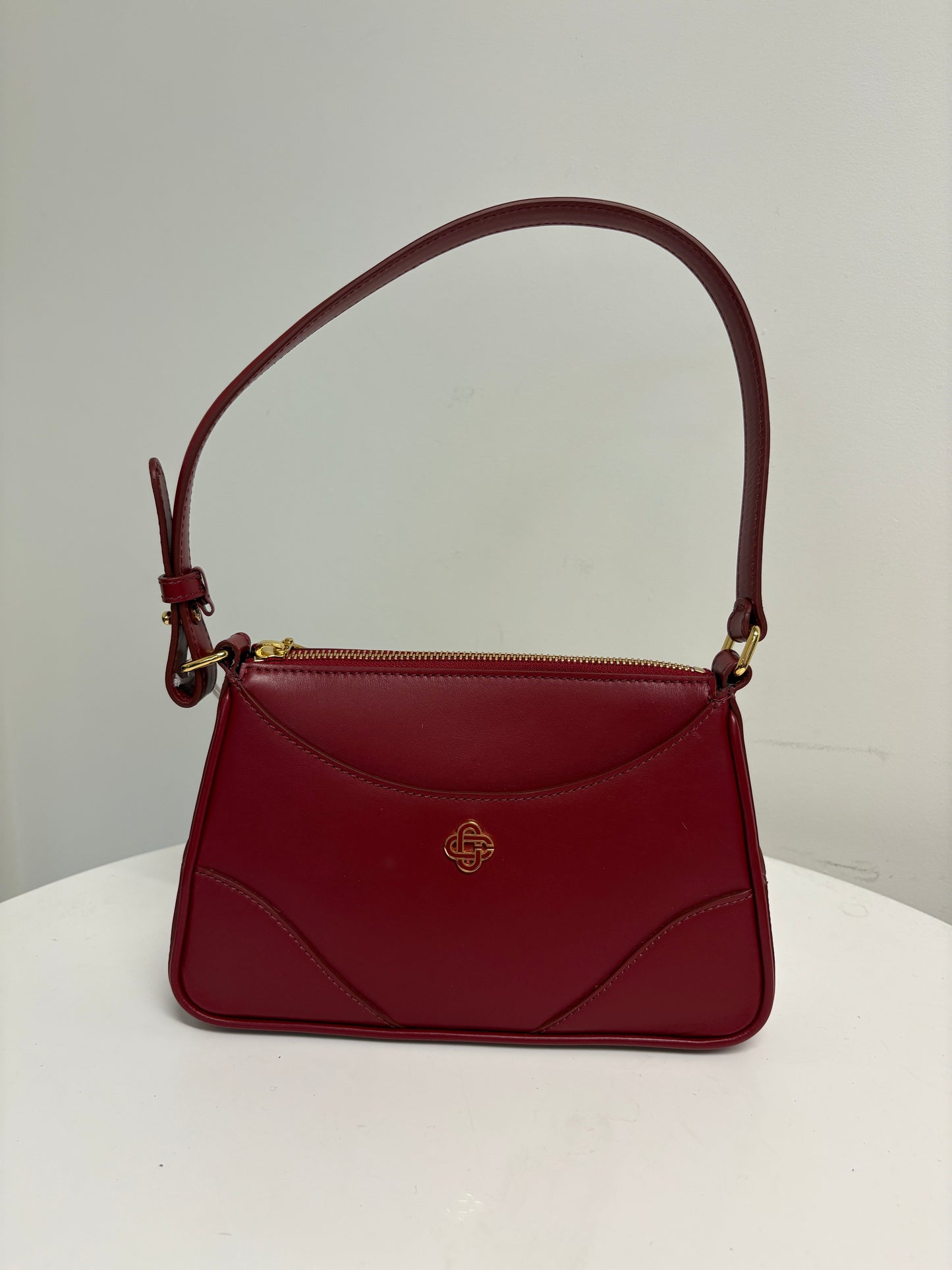 Casablanca Red Jeanne Pochette Bag