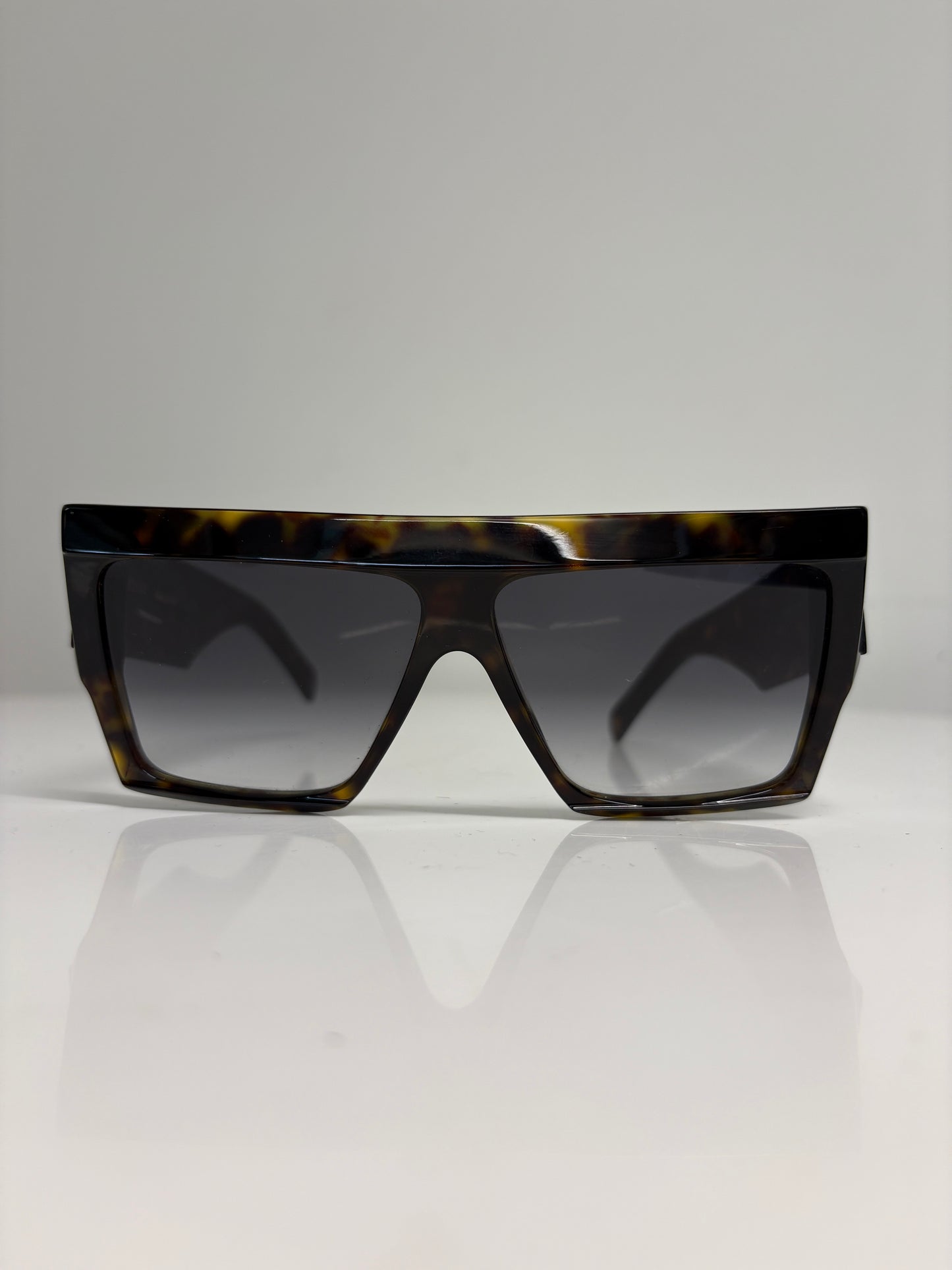 Celine Dark Havana Shadow Sunglasses