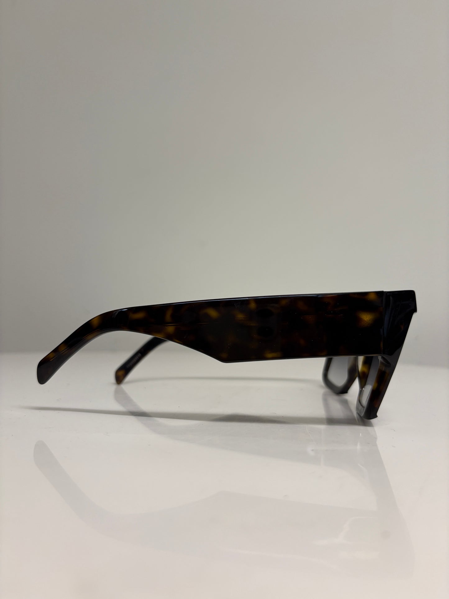 Celine Dark Havana Shadow Sunglasses