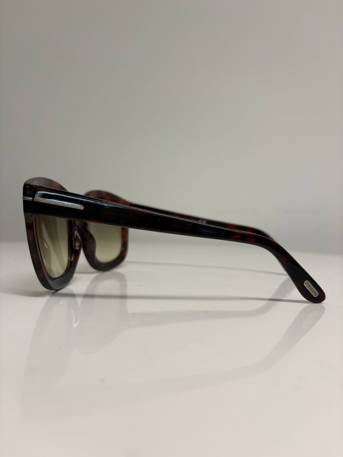 Tom Ford Tortoise Shell Christophe Sunglasses