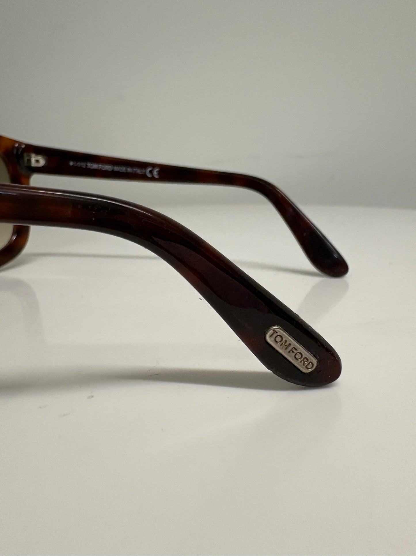 Tom Ford Tortoise Shell Christophe Sunglasses