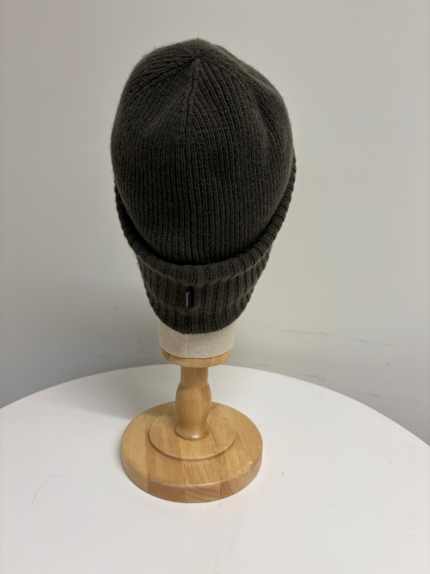 Woolrich Green Wool Cashmere Beanie Hat