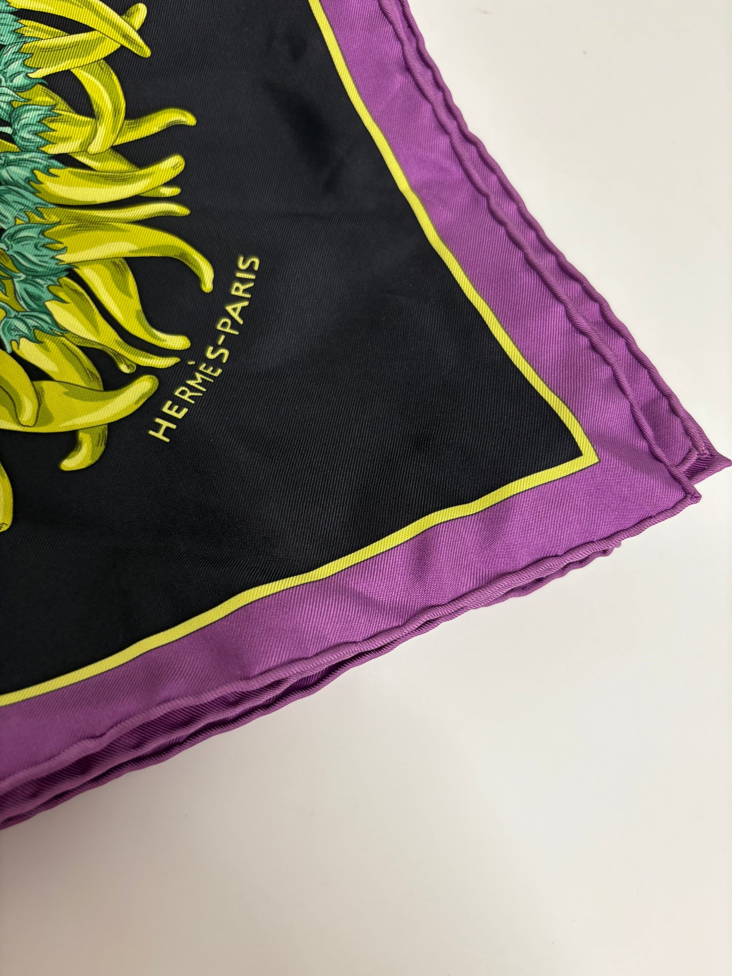 Hermes Silk Geometric Square Scarf