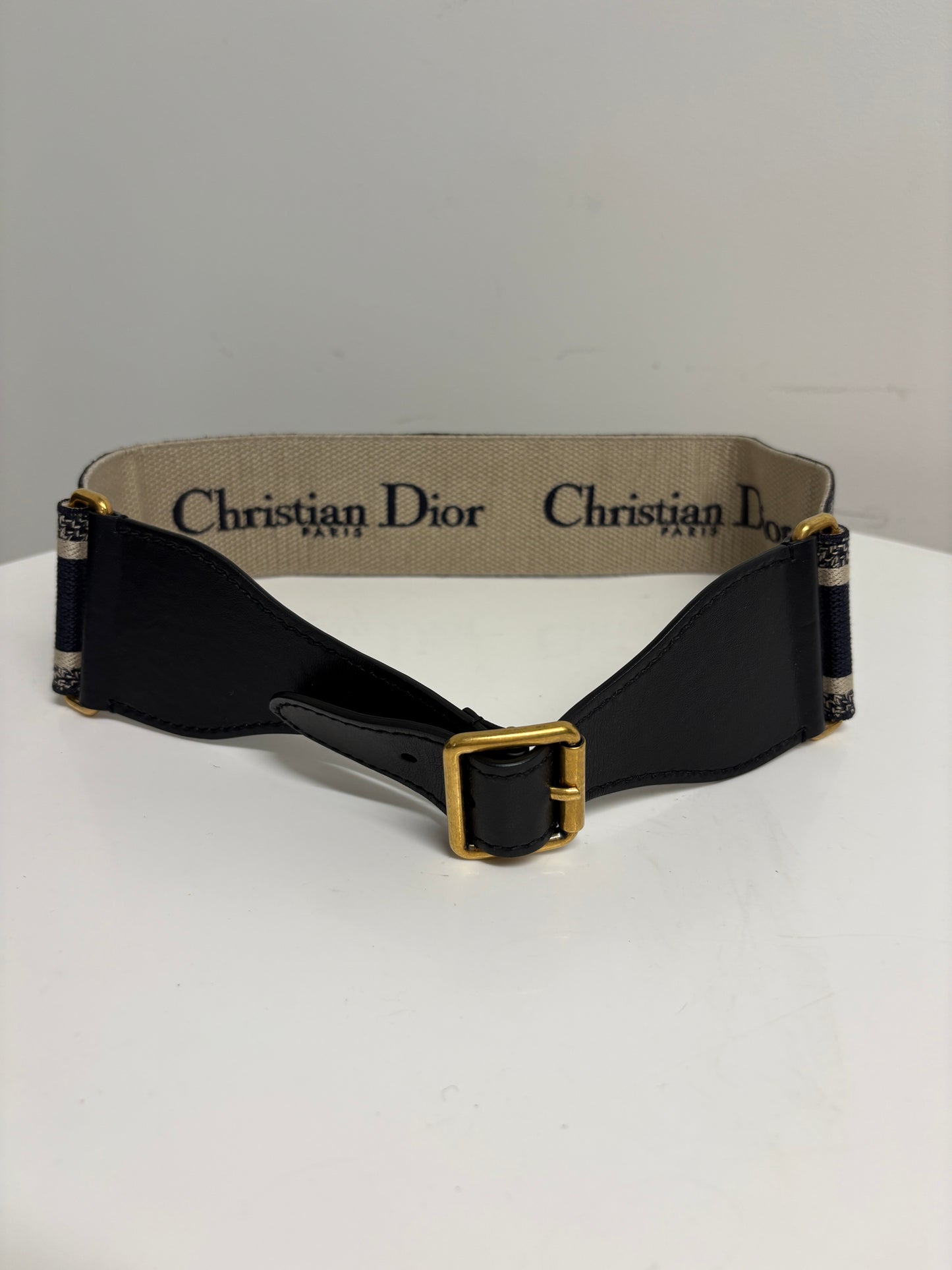 Christian Dior Canvas Monogram Belt