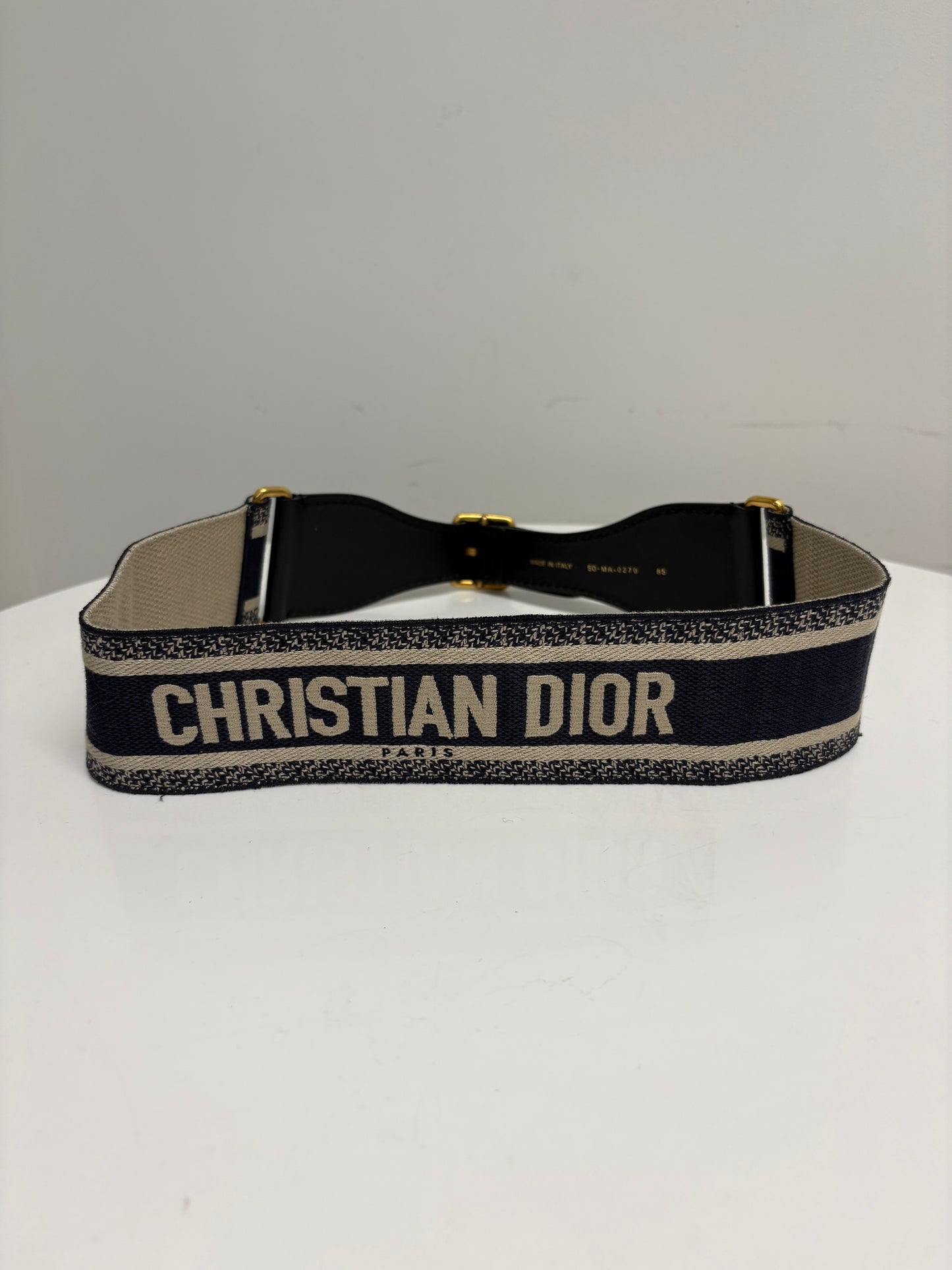 Christian Dior Canvas Monogram Belt