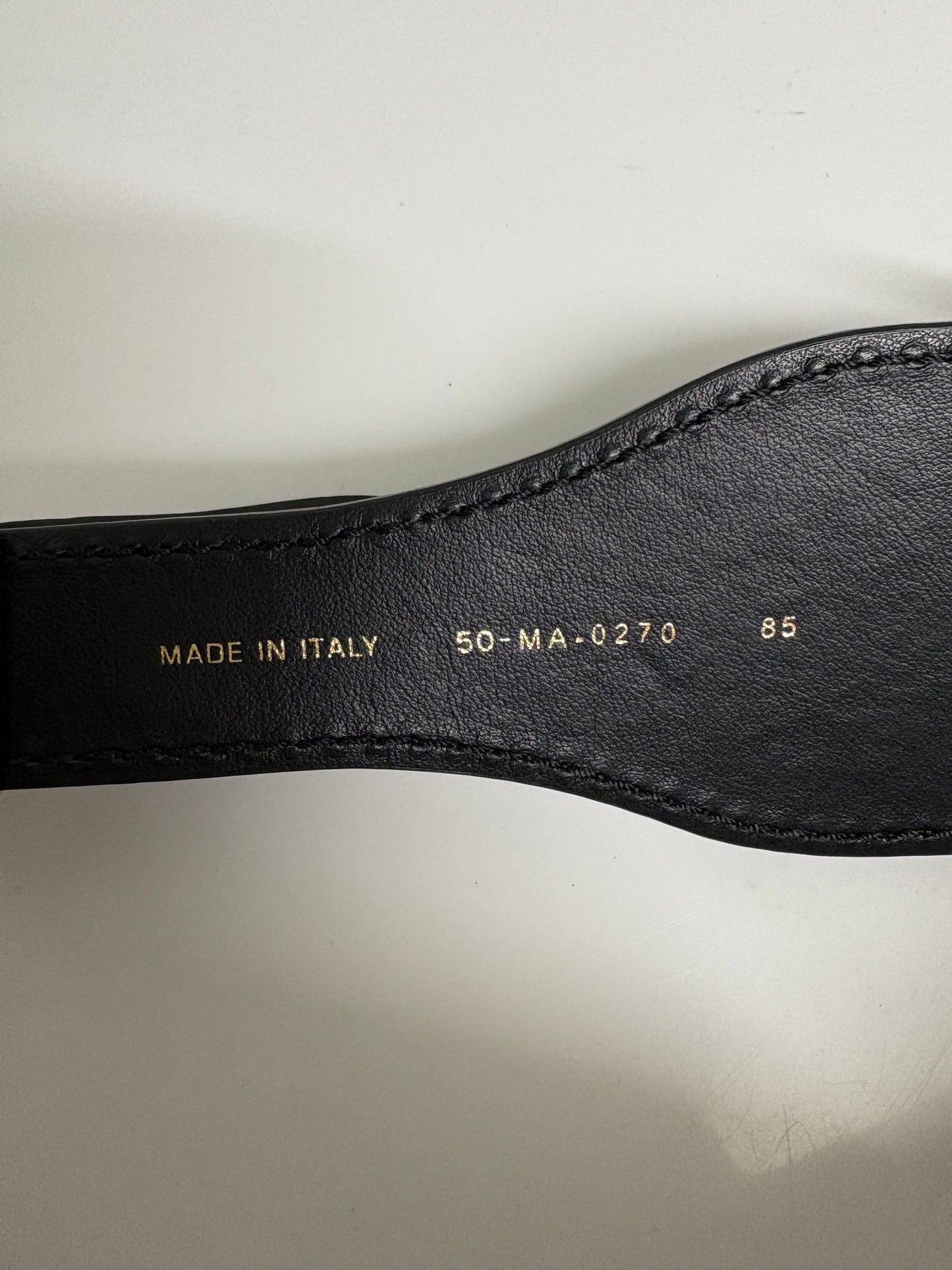 Christian Dior Canvas Monogram Belt