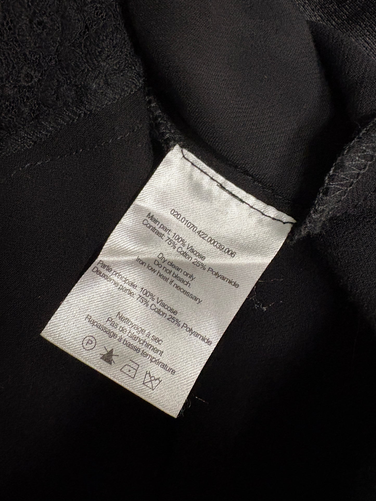 Rixo Black Stassie Satin Midi Skirt With Lace Trim