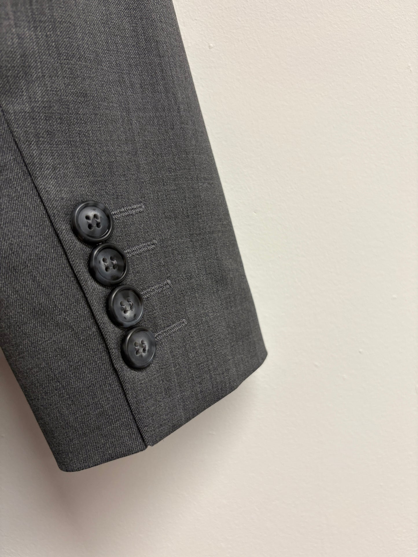 MaxMara Farad Dark Grey Wool Blazer