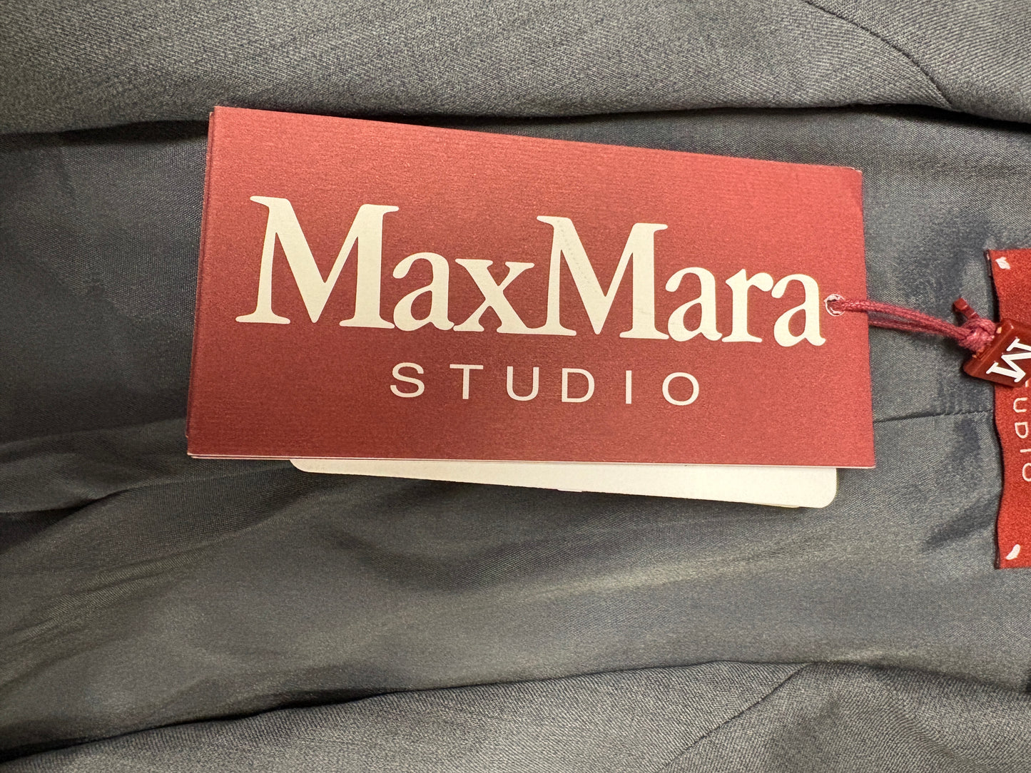 MaxMara Farad Dark Grey Wool Blazer