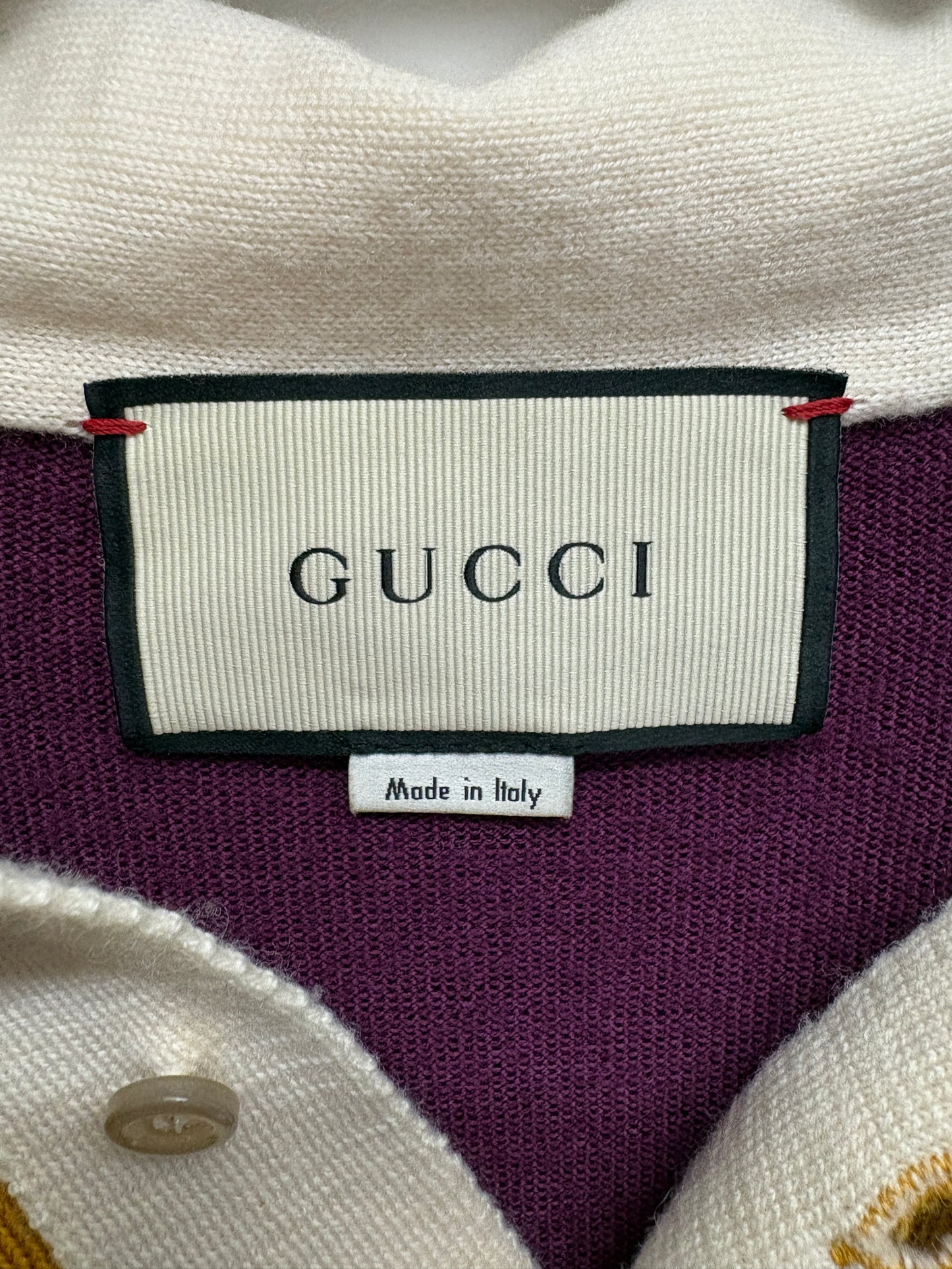 Gucci Wool Stripe Rugby Shirt Dress