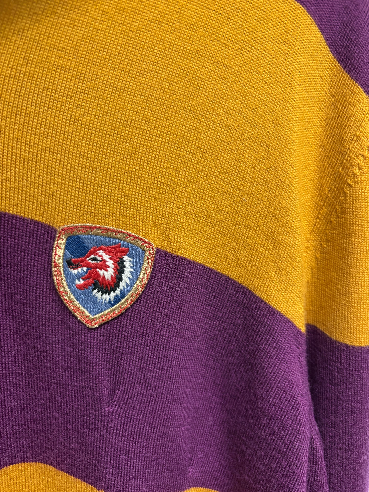 Gucci Wool Stripe Rugby Shirt Dress