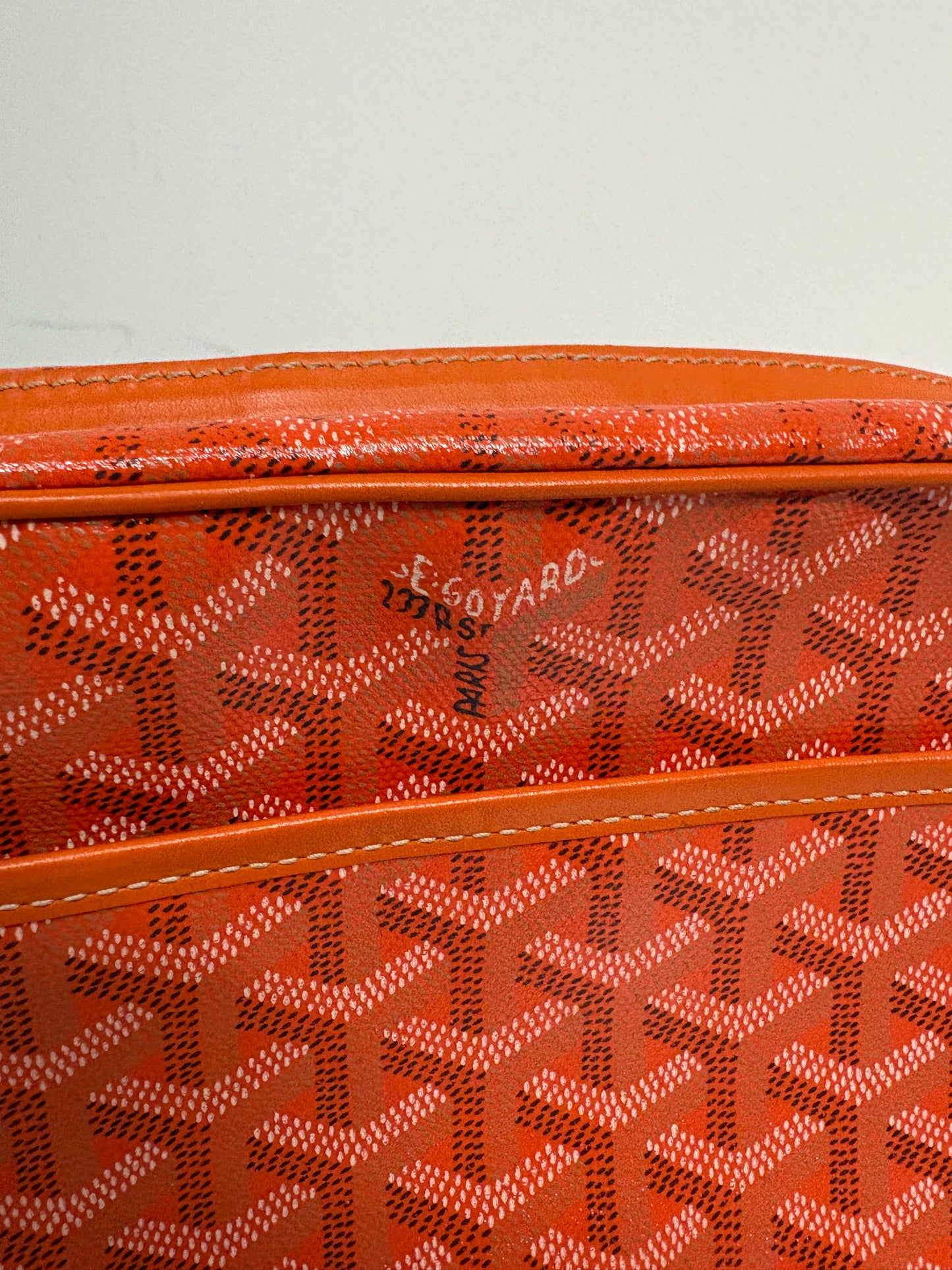 Goyard Cap Vert PM Bag in Orange