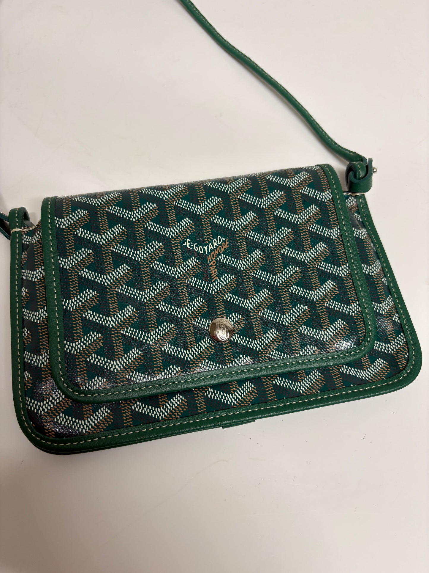 Goyard Plumet Pocket Wallet in Green