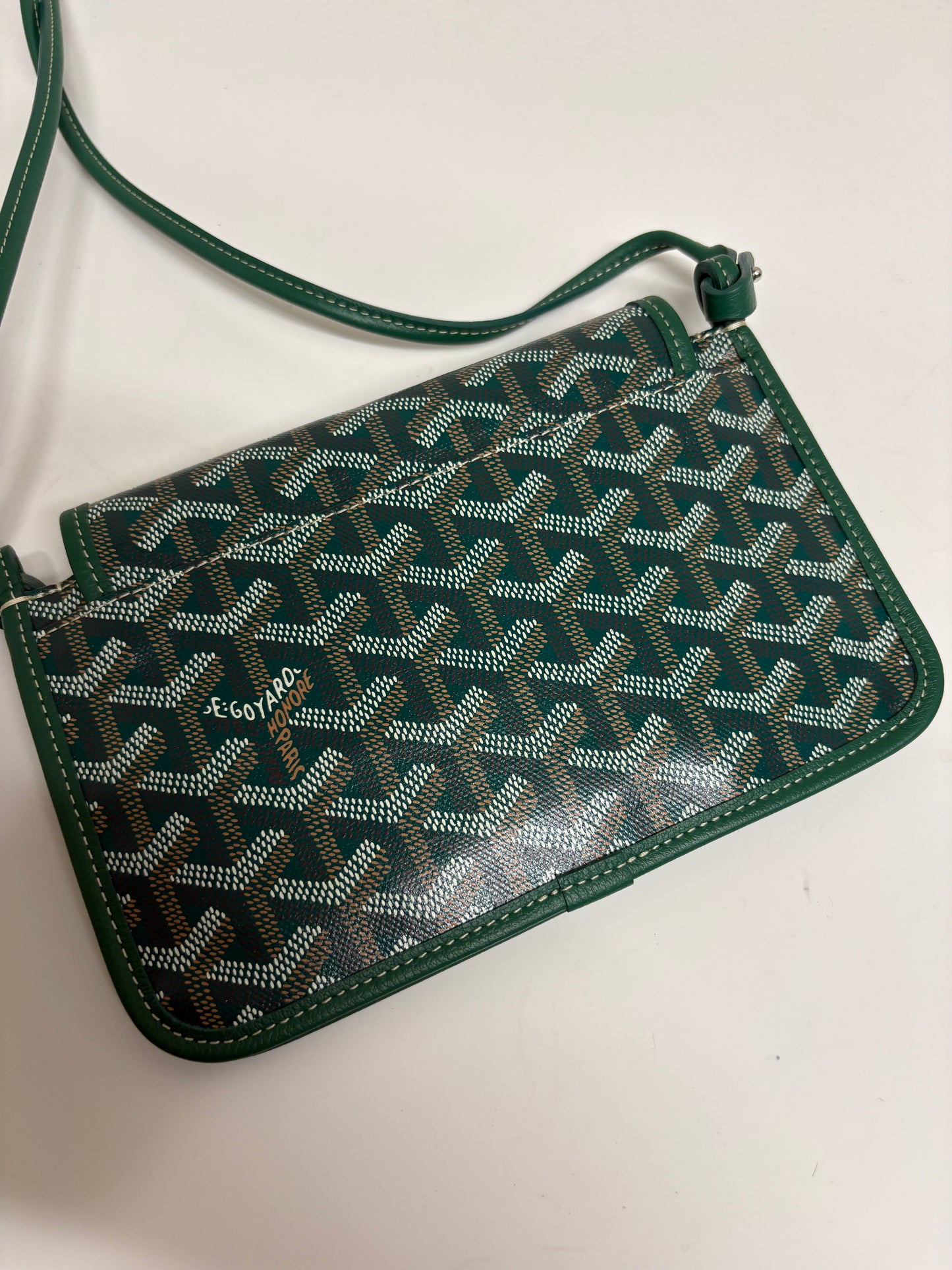 Goyard Plumet Pocket Wallet in Green
