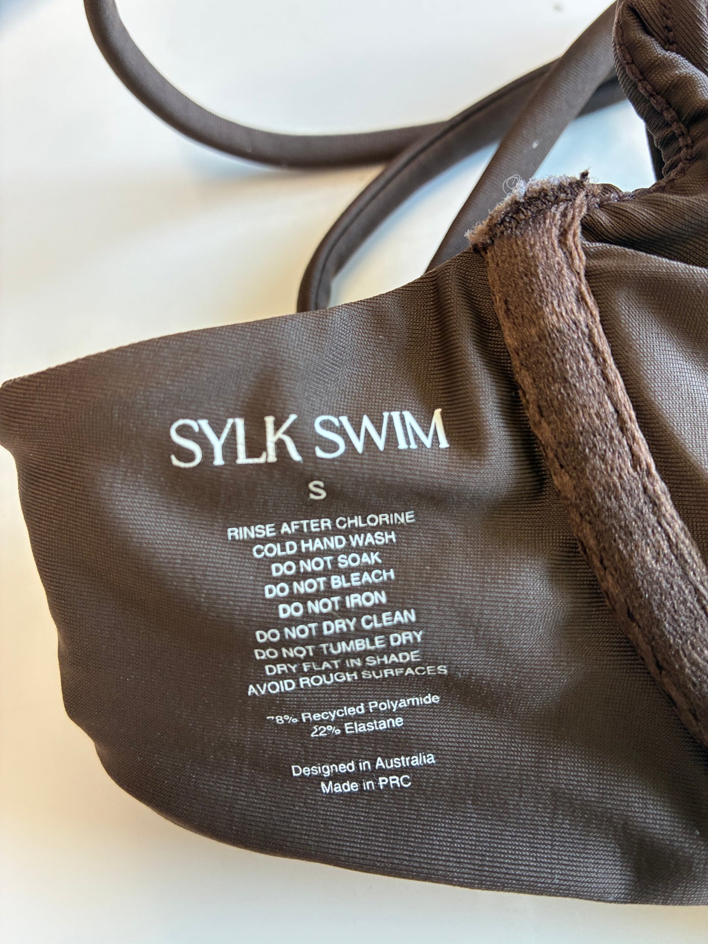 Sylk Swim Brown Bikini